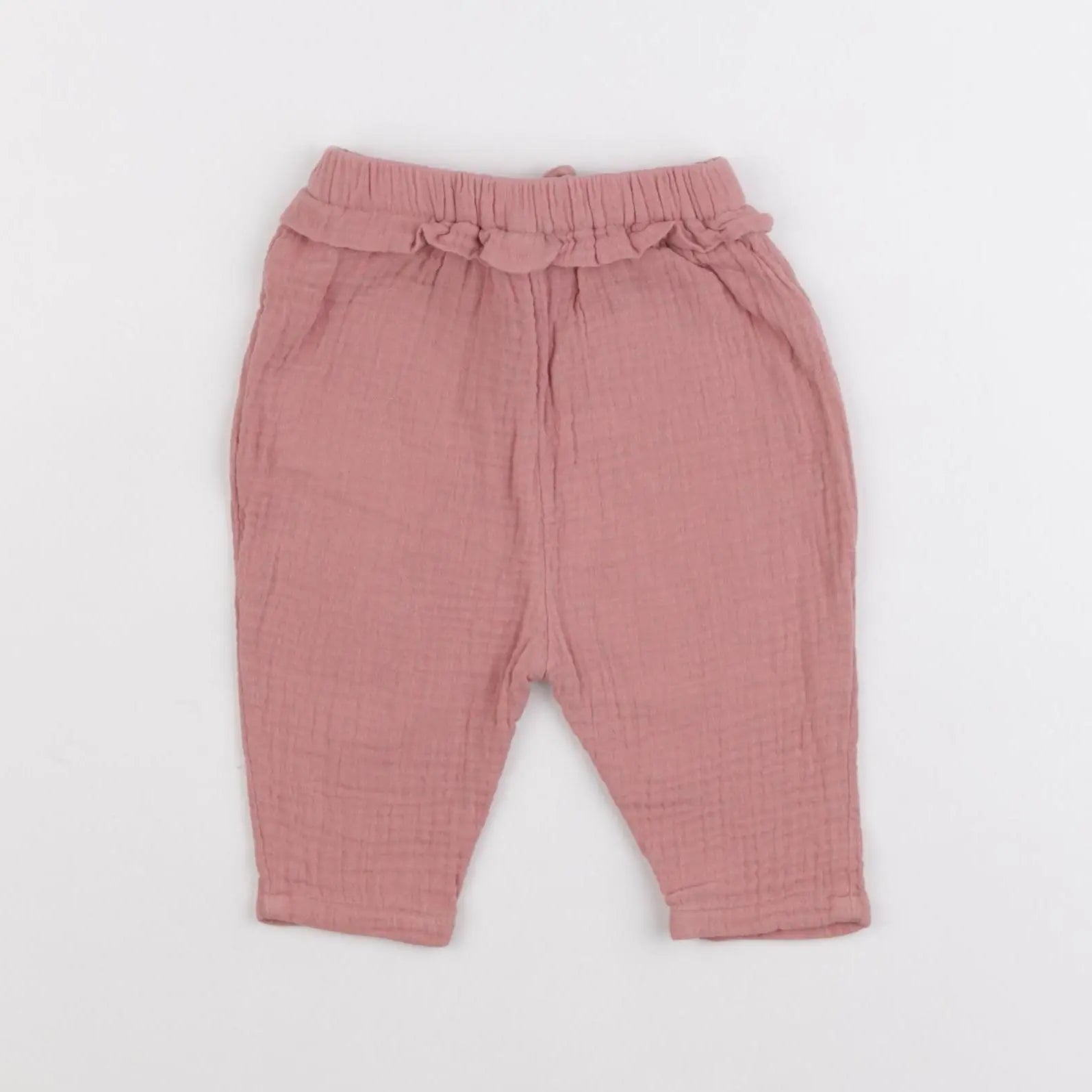 Vertbaudet - pantalon rose - 3 mois