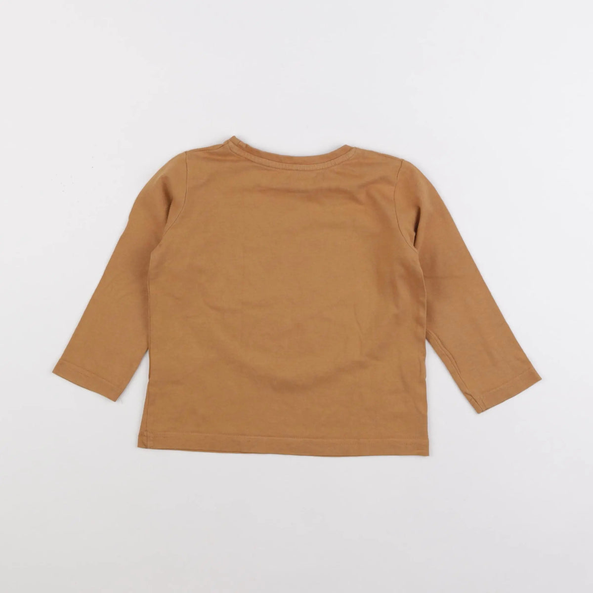 Vertbaudet - tee-shirt marron - 3 ans
