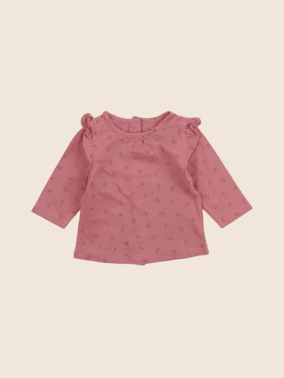 Vertbaudet - tee-shirt rose - 3 mois