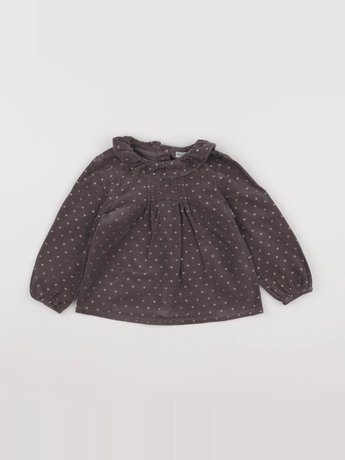 Eden & Victor - blouse marron - 3 ans