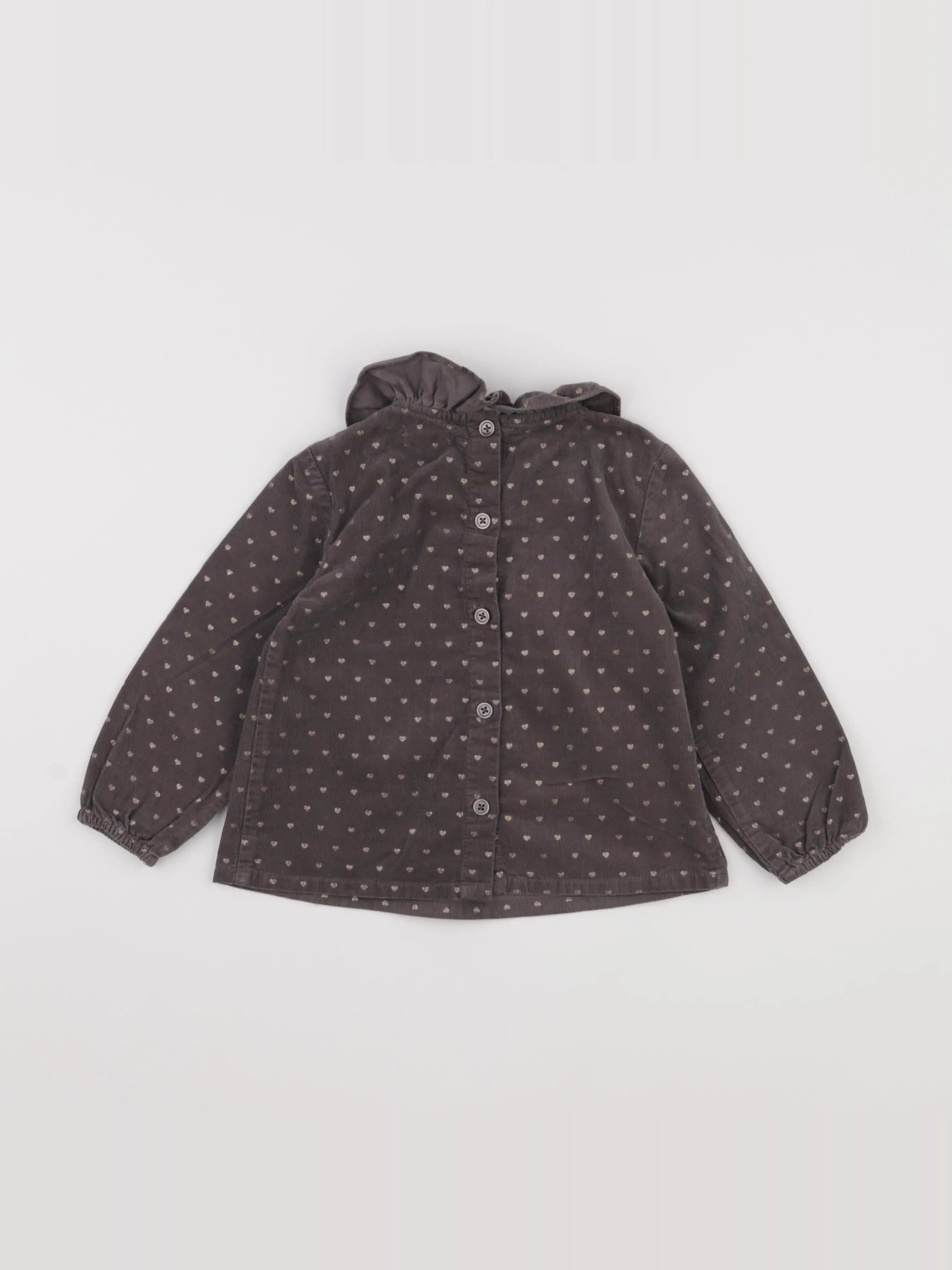 Eden & Victor - blouse marron - 3 ans