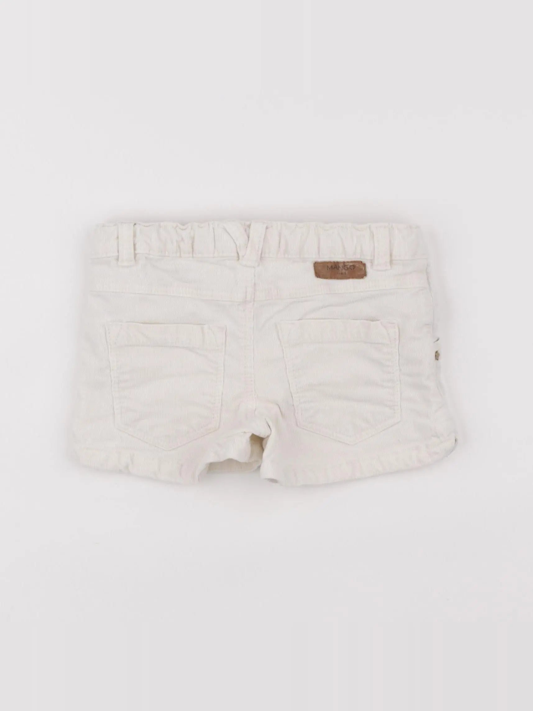 Mango - short blanc - 5/6 ans