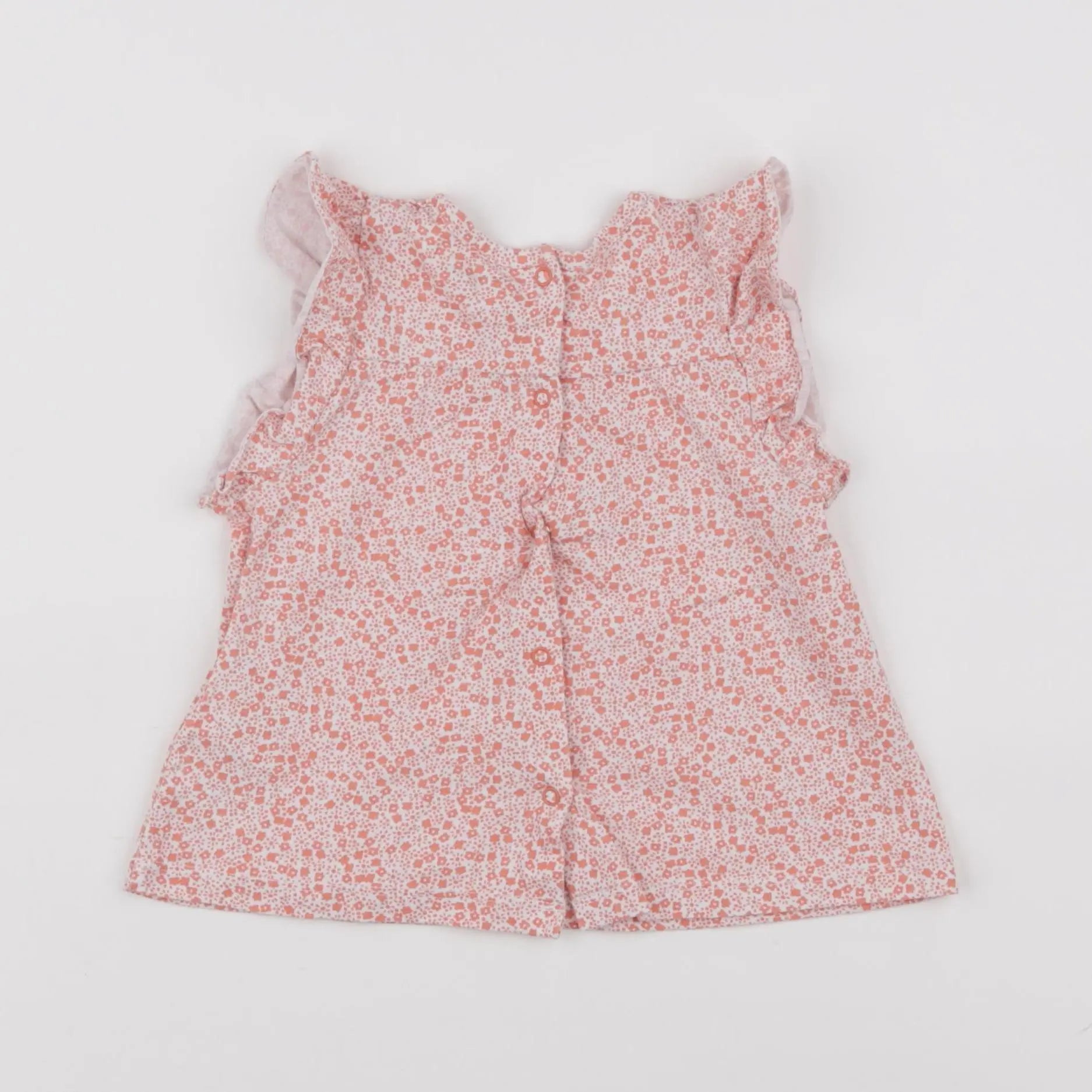 Vertbaudet - tee-shirt orange - 24 mois