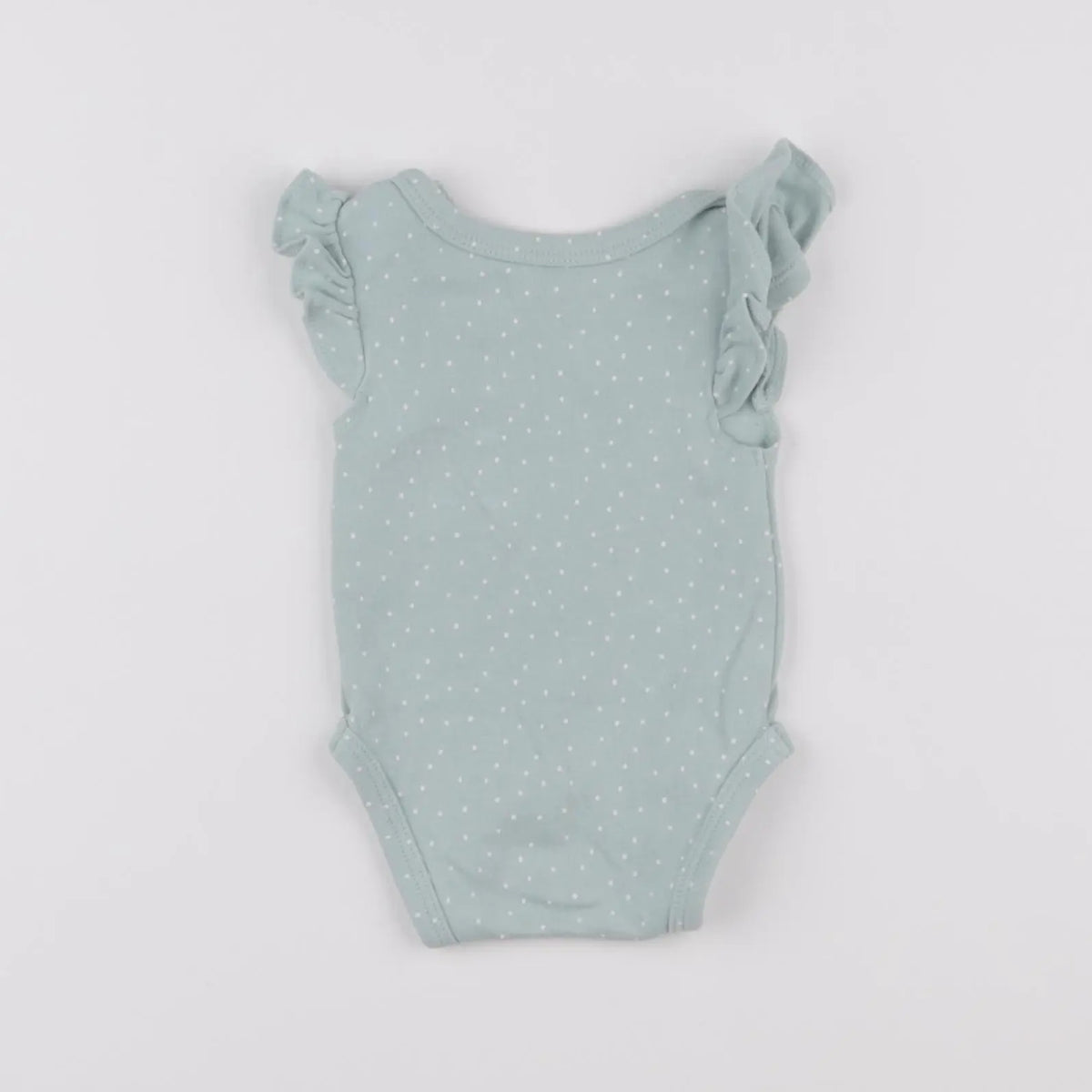 Vertbaudet - body tee-shirt vert - 1 mois