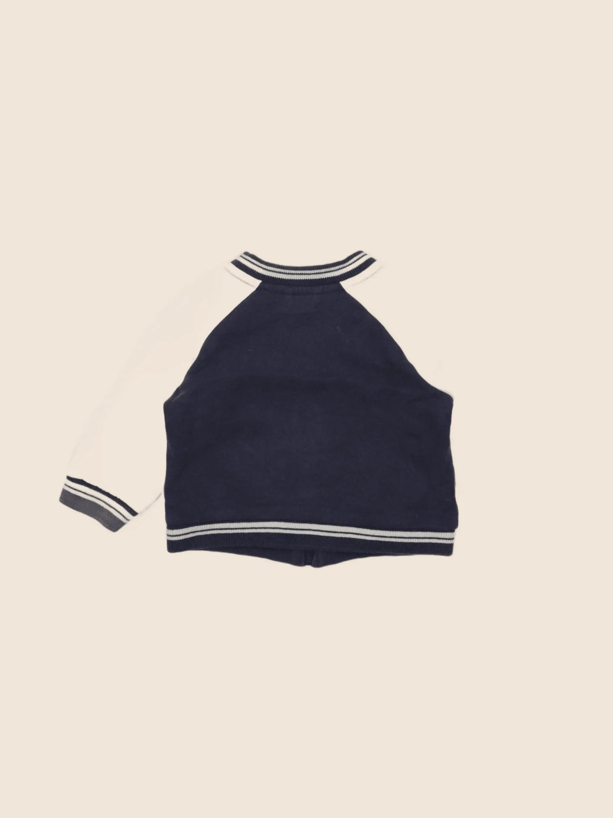 Vertbaudet - sweat bleu - 9 mois