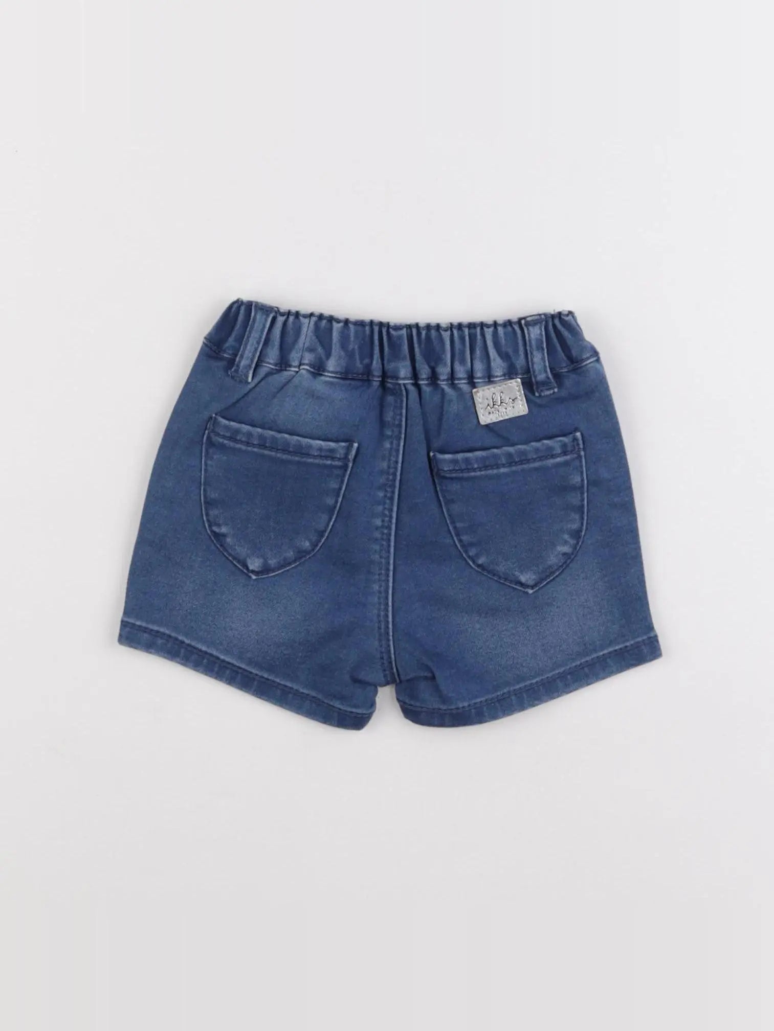 IKKS - short bleu - 12 mois