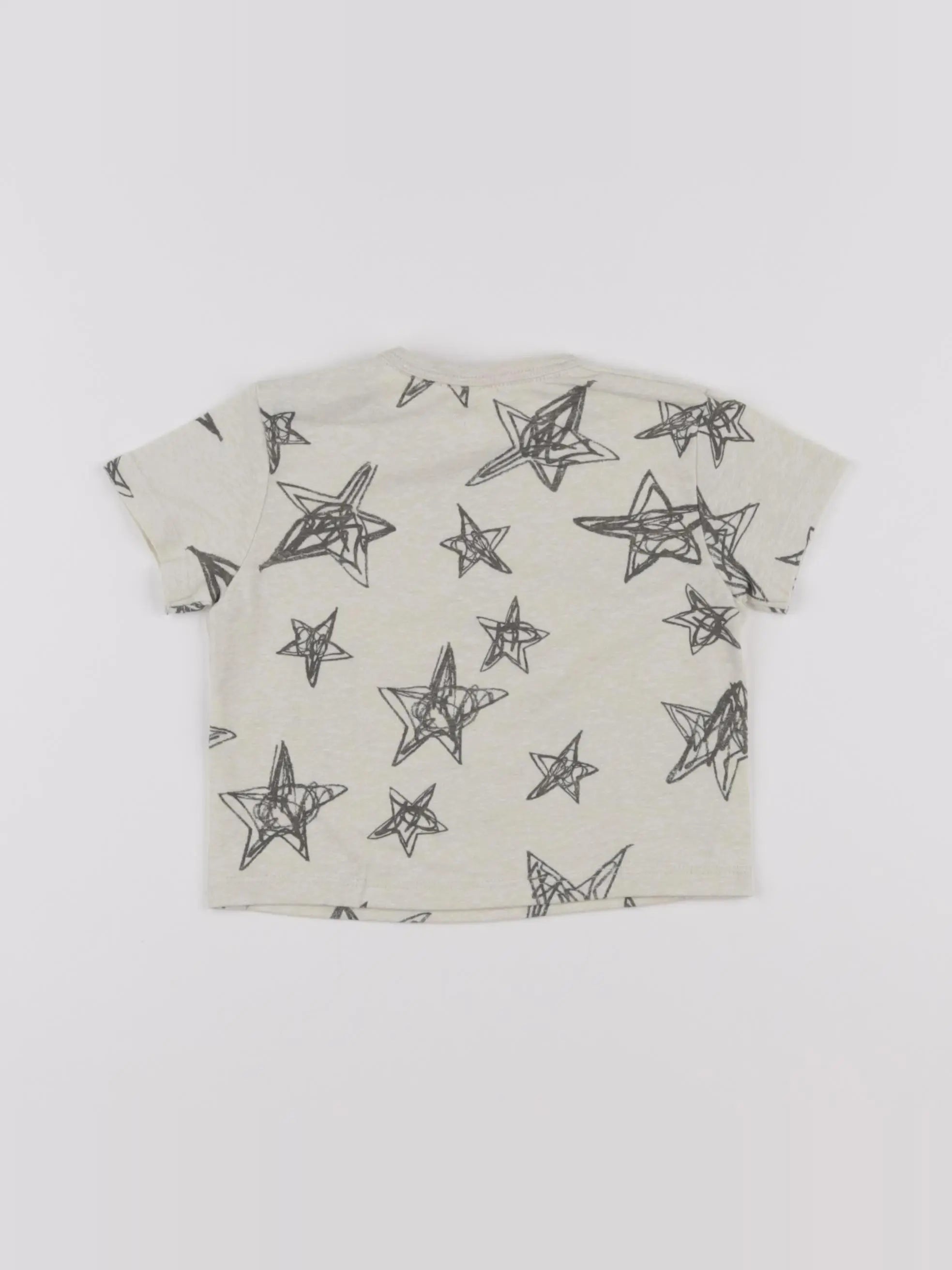 Zara - tee-shirt beige - 3/6 mois