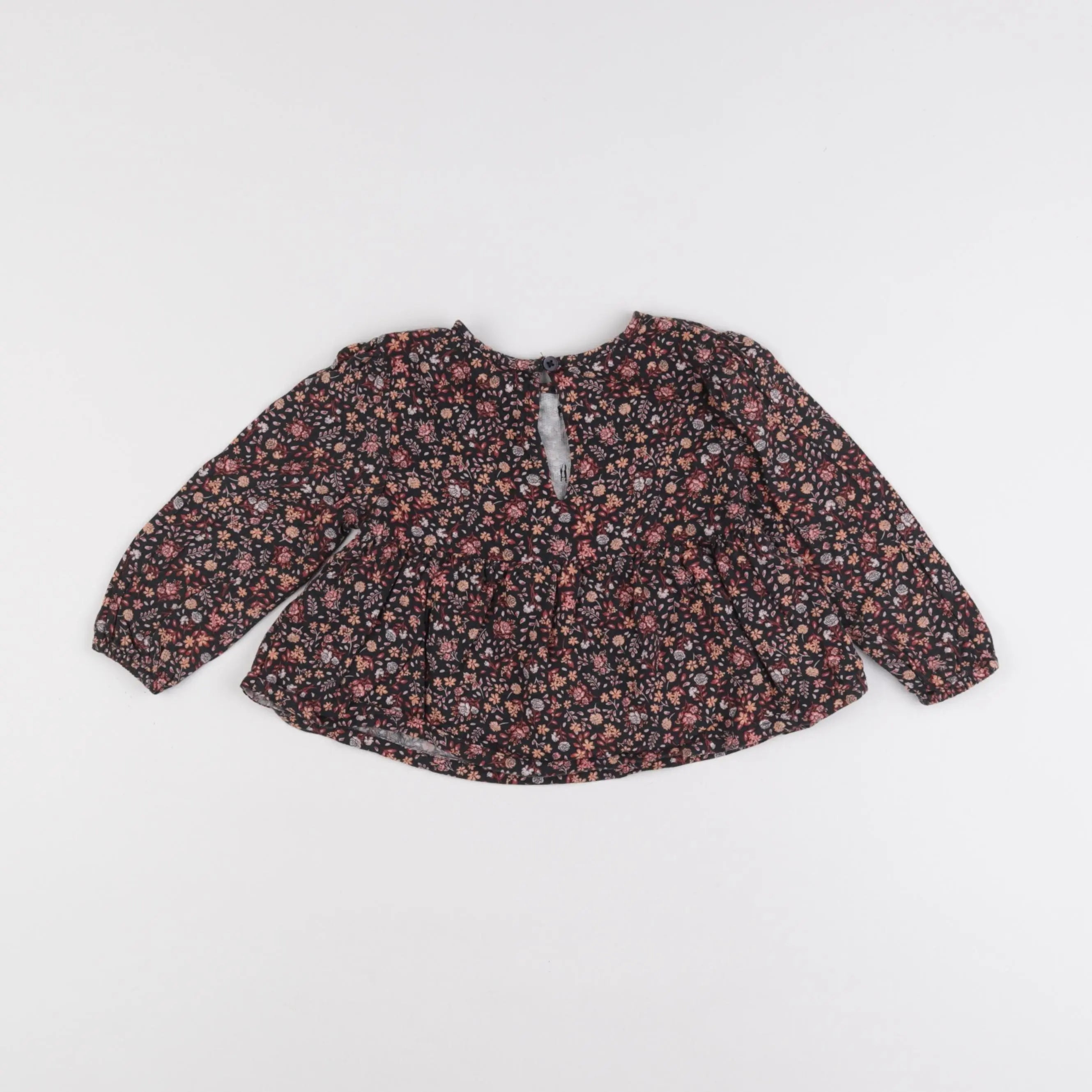 Vertbaudet - blouse noir - 2 ans