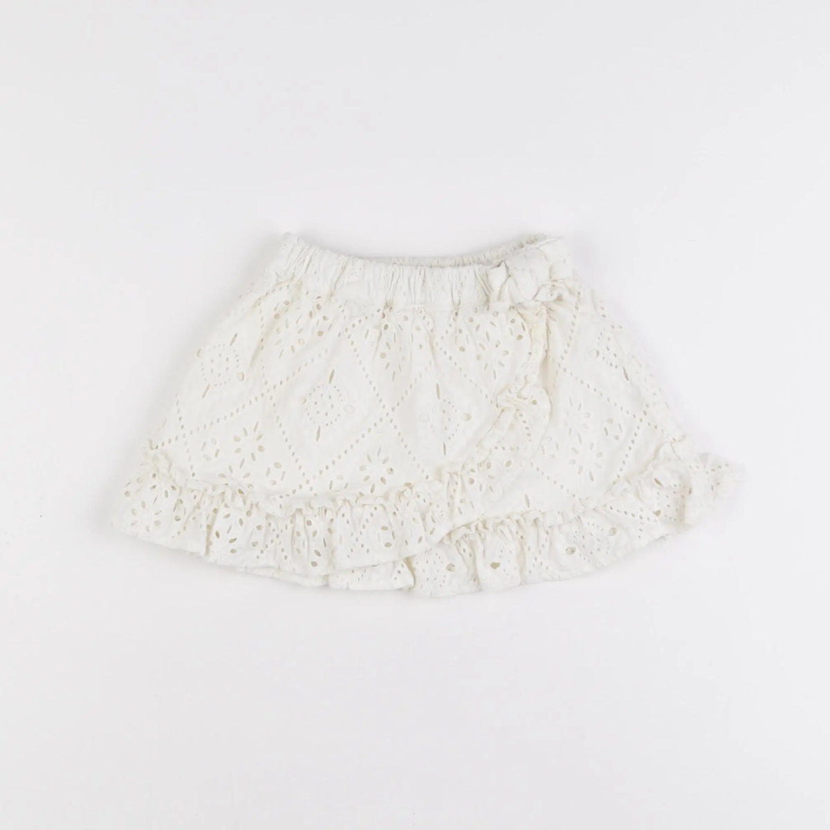 Vertbaudet - jupe beige - 2 ans