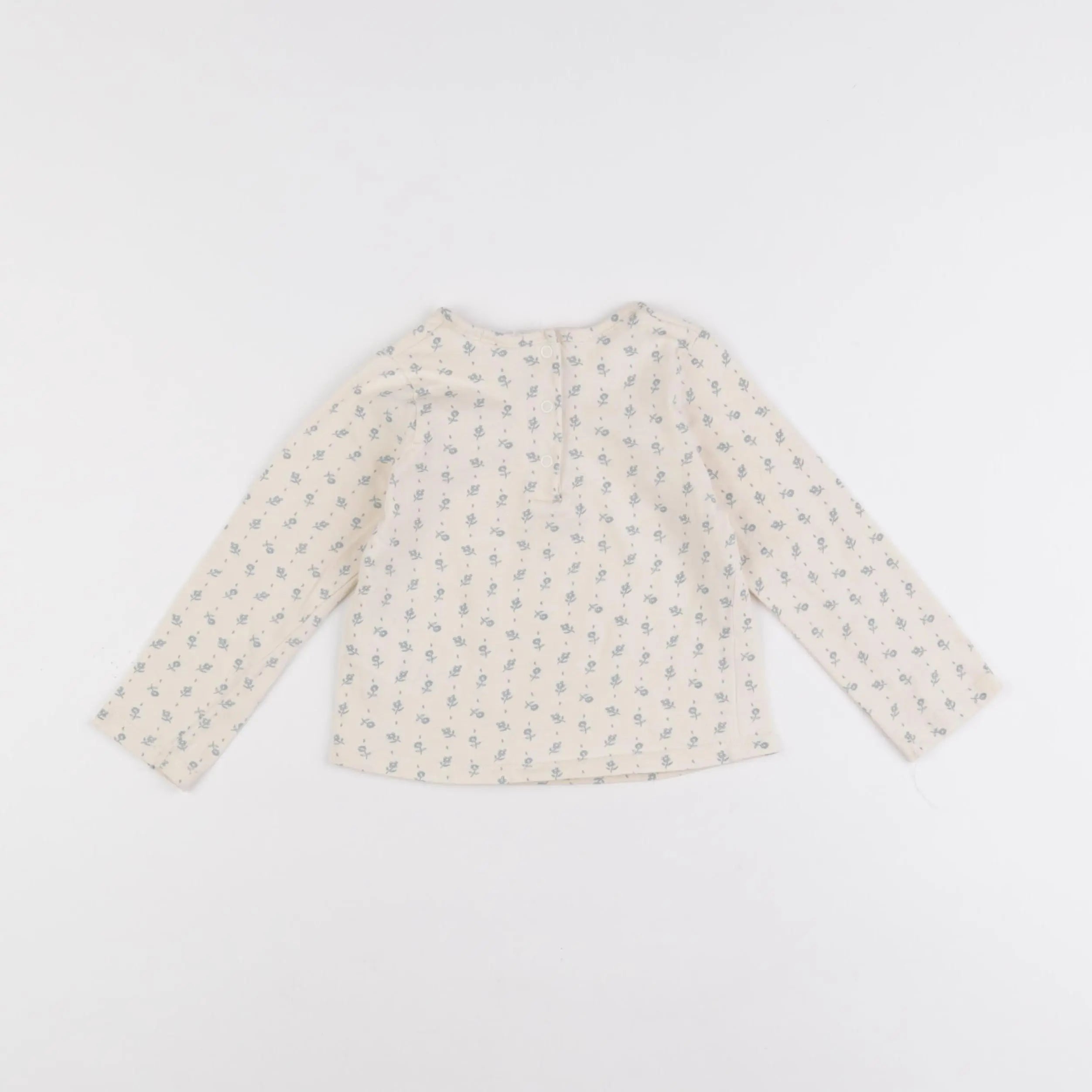 Vertbaudet - tee-shirt bleu - 24 mois