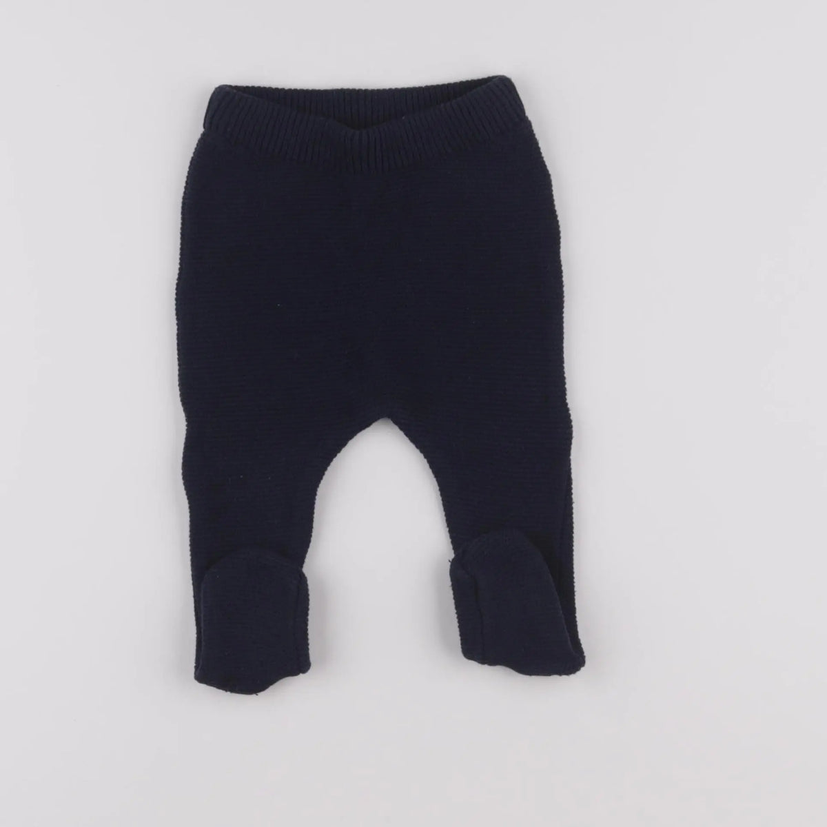 Vertbaudet - legging bleu - 6 mois