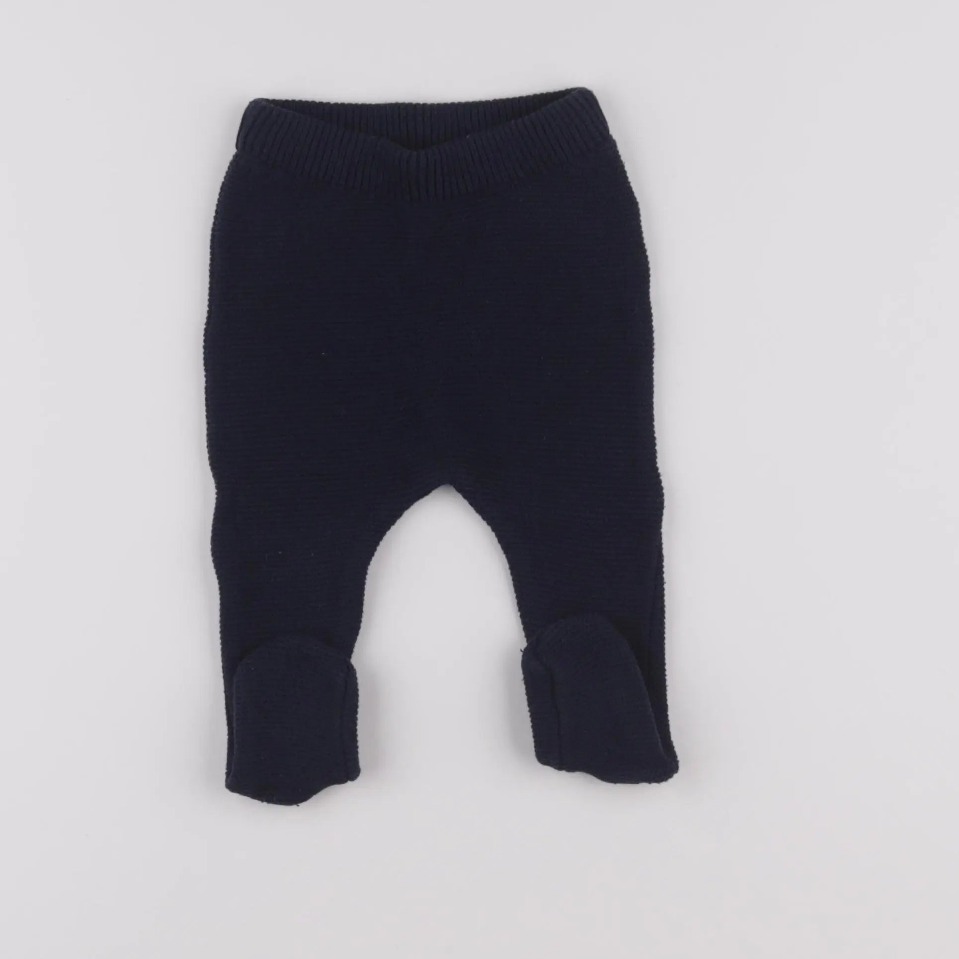 Vertbaudet - legging bleu - 6 mois
