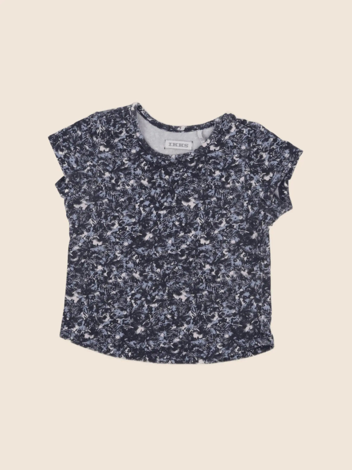 IKKS - tee-shirt bleu - 12 mois