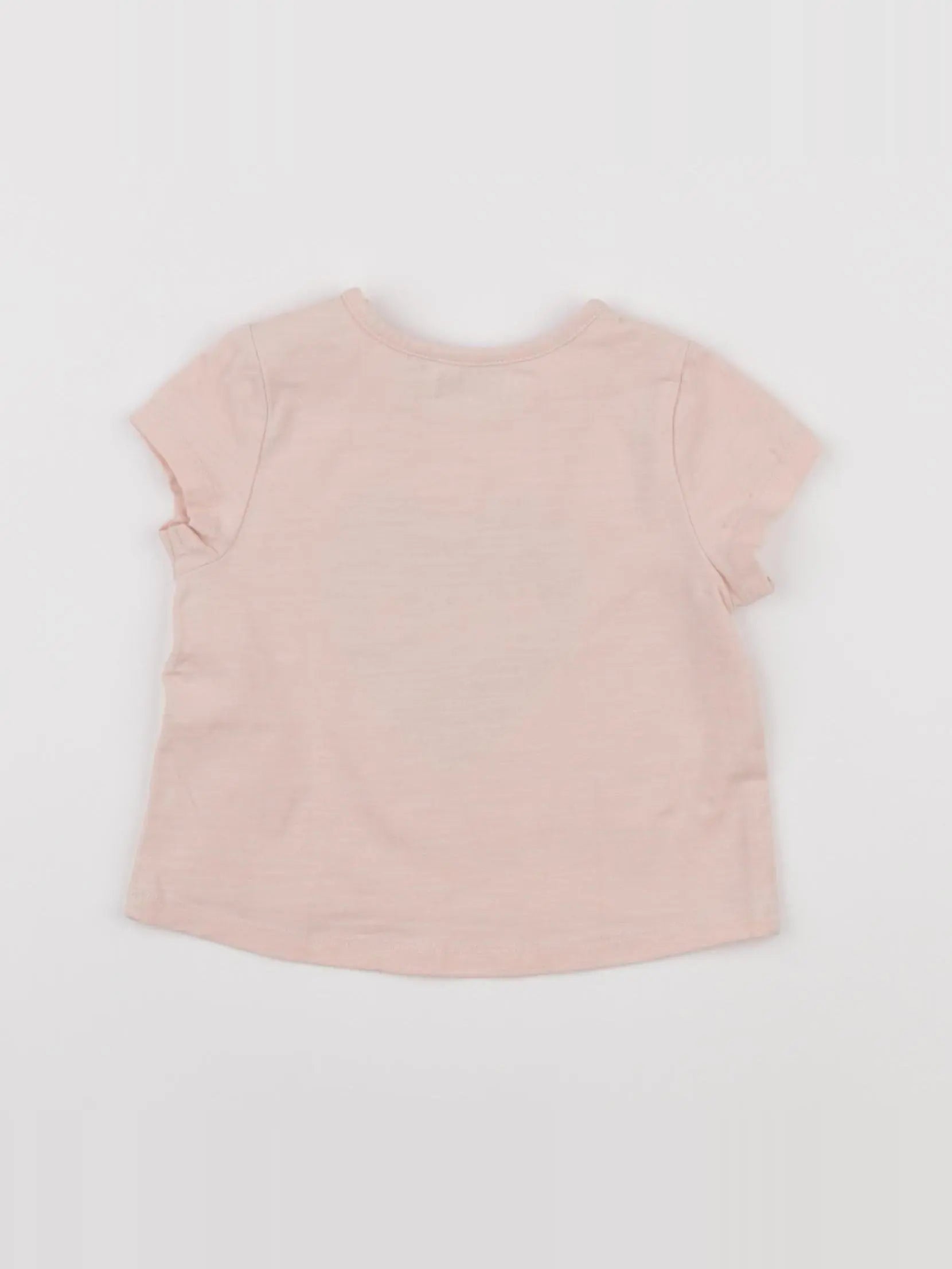 IKKS - tee-shirt rose - 12 mois