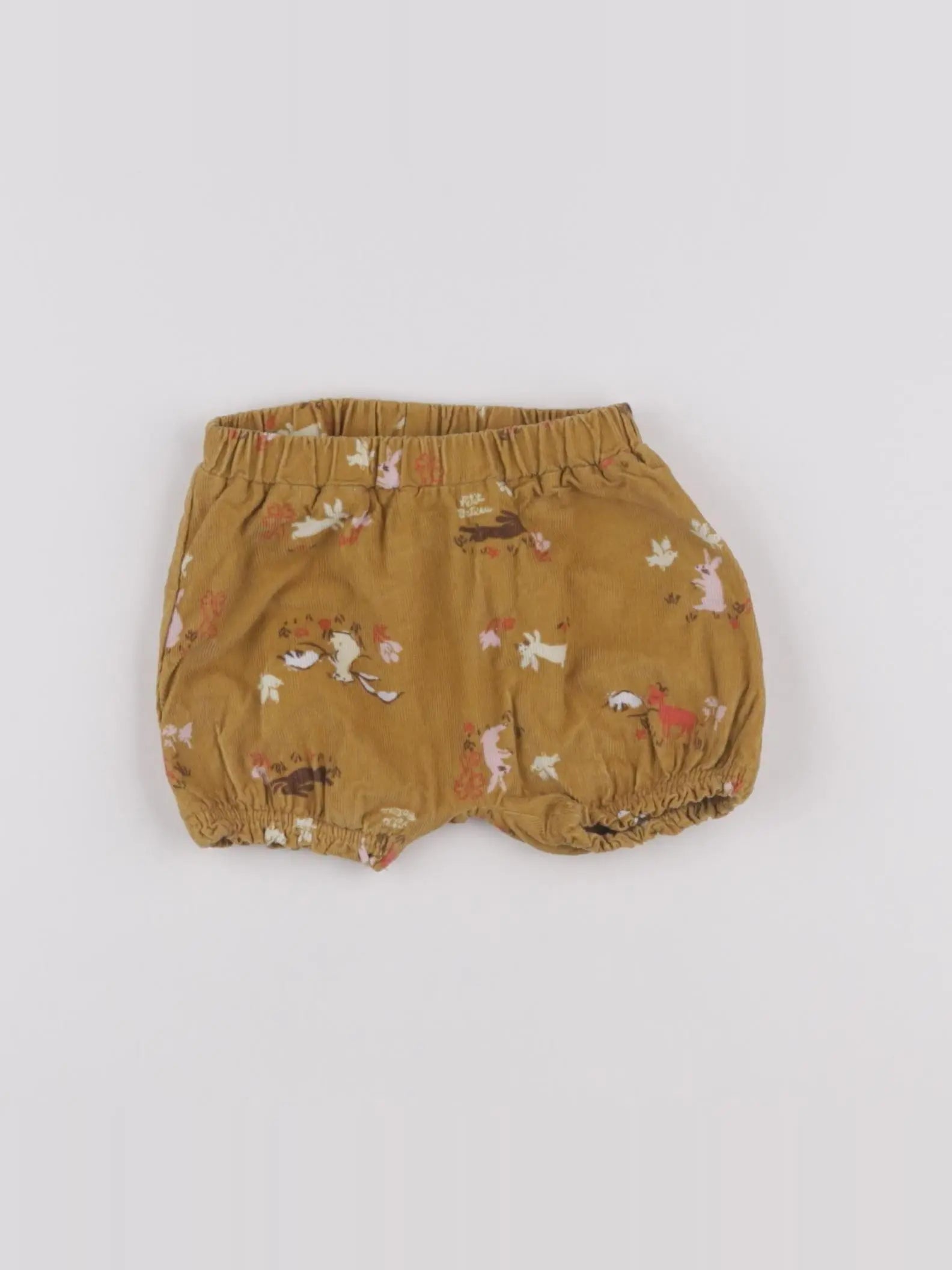 Petit Bateau - bloomer jaune - 6 mois