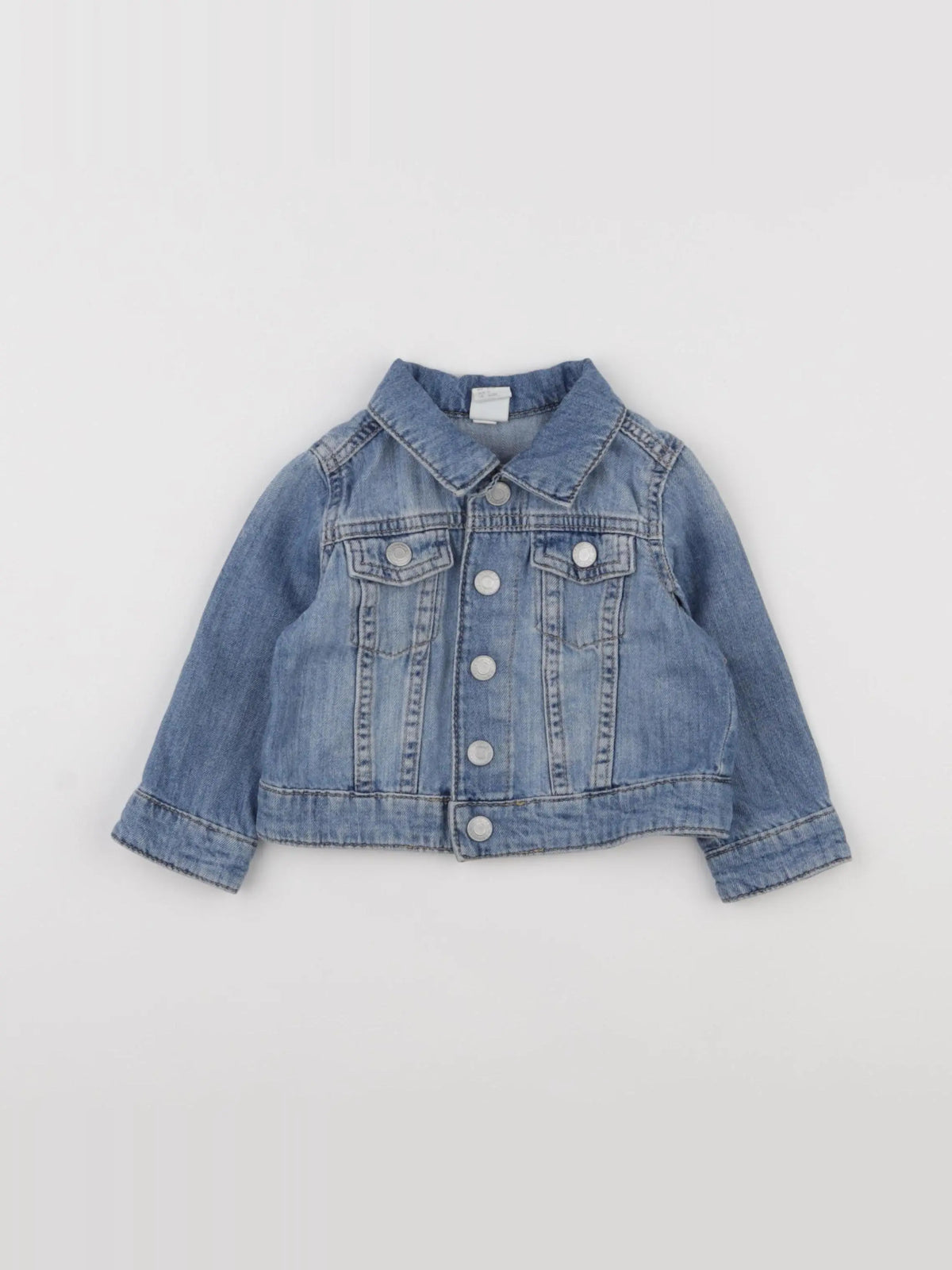 H&M - veste bleu - 9 mois