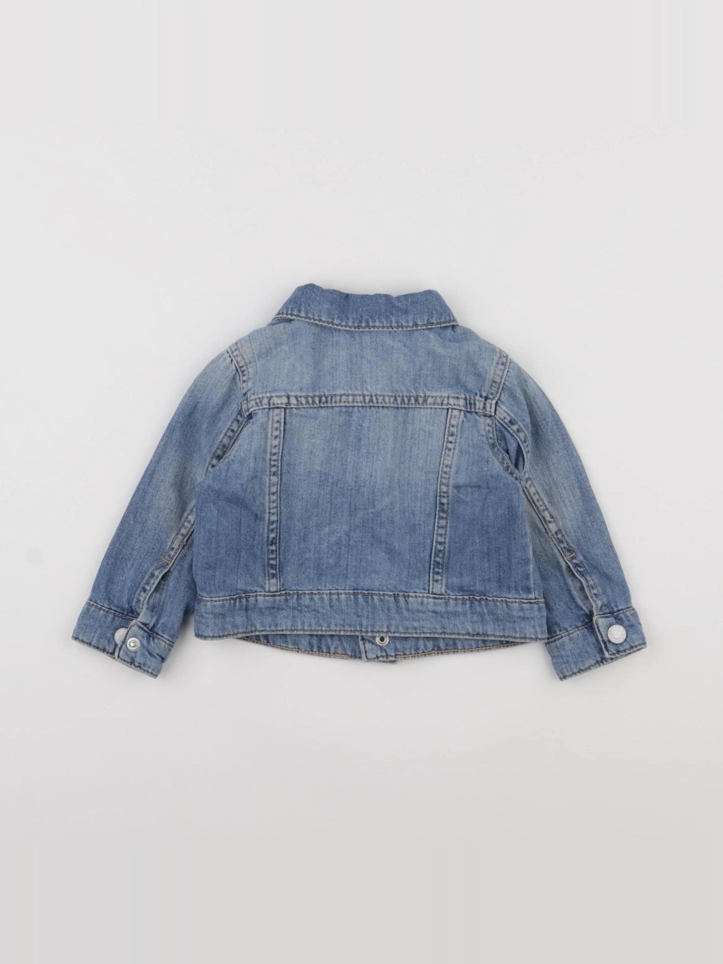 H&M - veste bleu - 9 mois