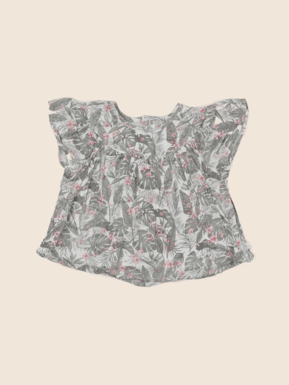 IKKS - blouse rose - 12 mois