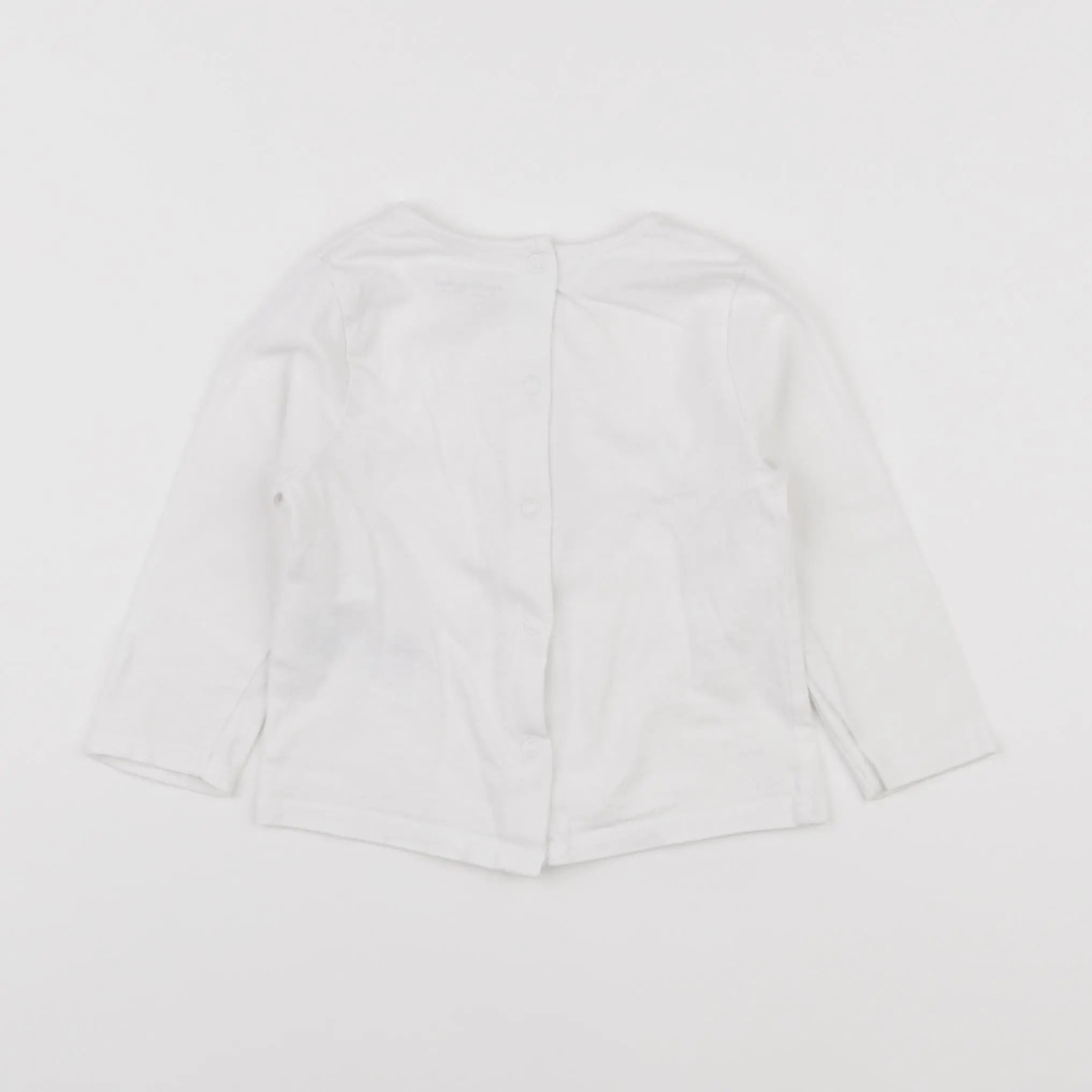 Vertbaudet - tee-shirt blanc - 9 mois