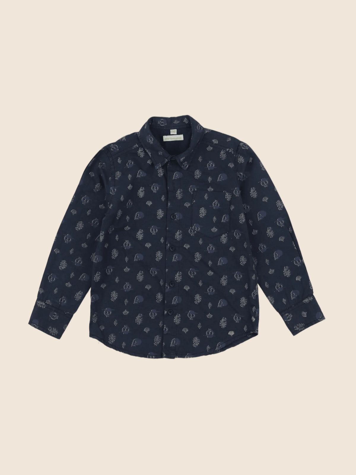 Vertbaudet - chemise bleu - 6 ans