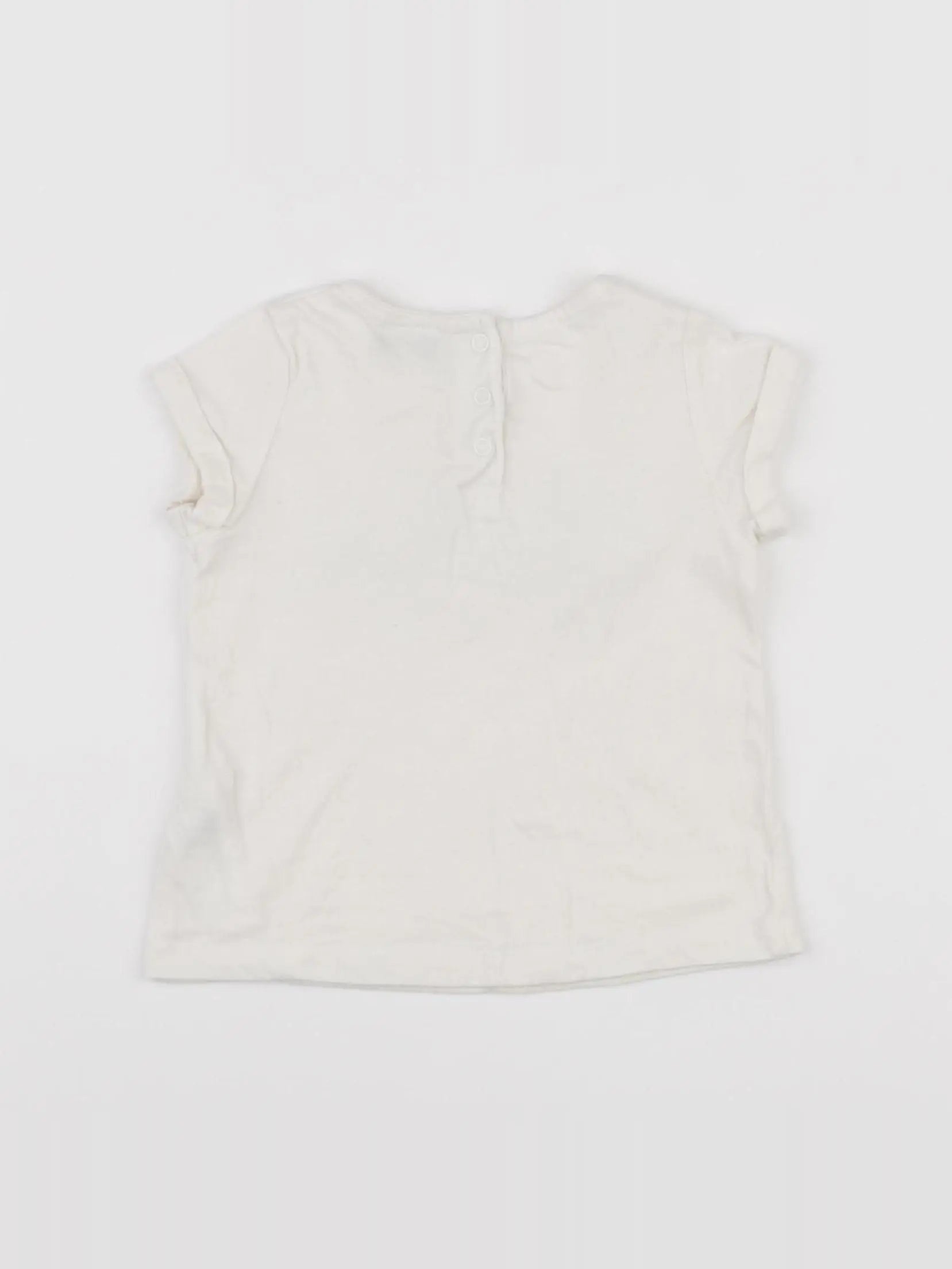 Tape à l'oeil - tee-shirt blanc - 9 mois