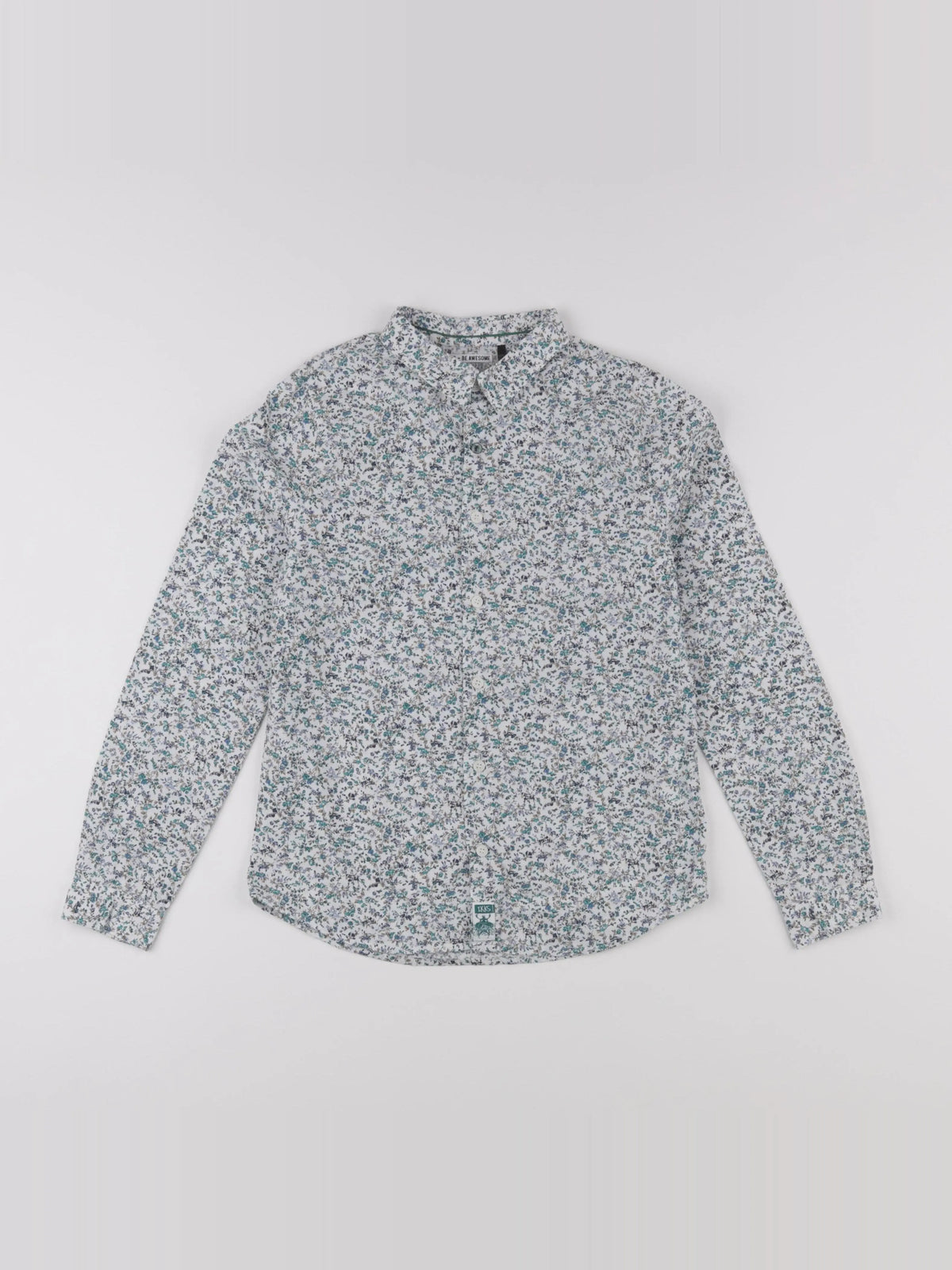 IKKS - chemise vert - 10 ans