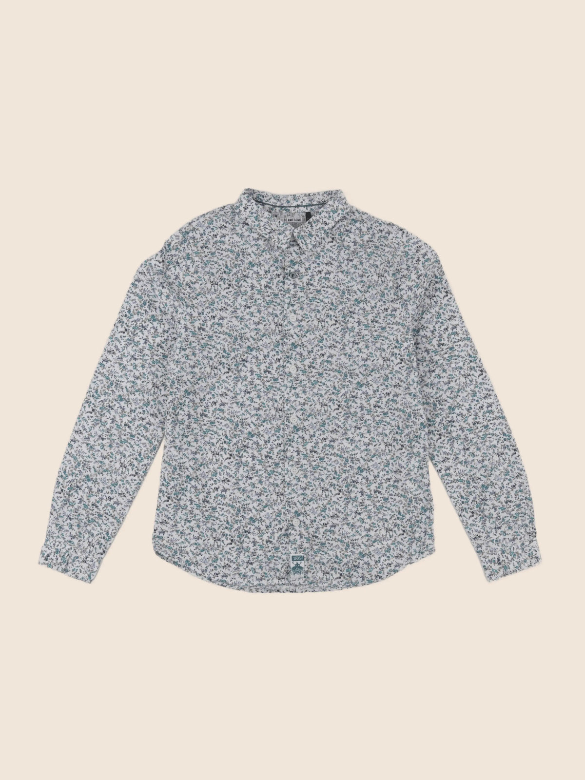 IKKS - chemise vert - 10 ans