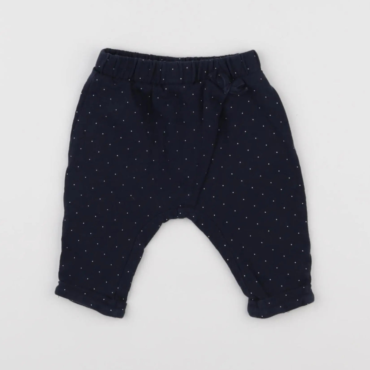 Vertbaudet - pantalon bleu - 3 mois