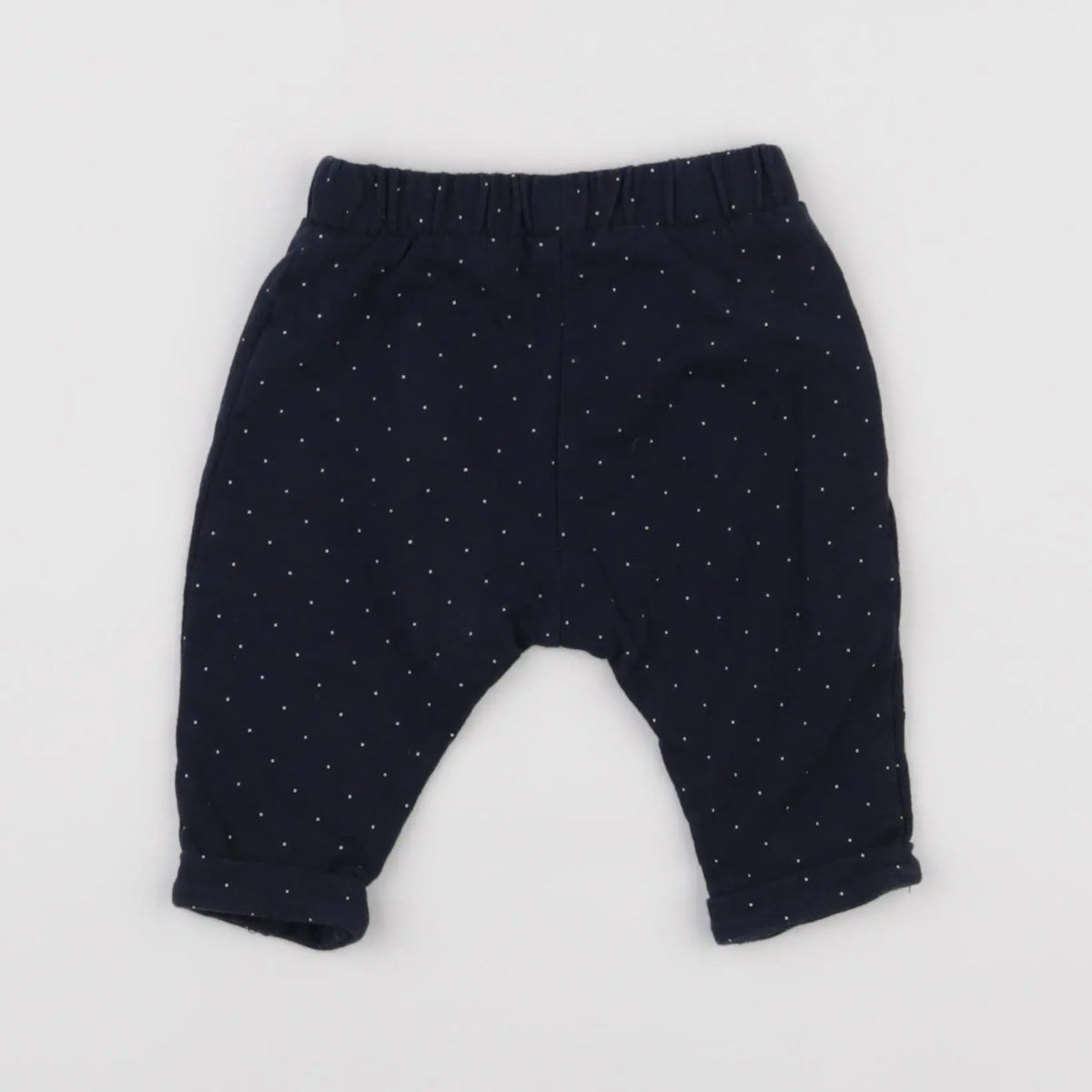 Vertbaudet - pantalon bleu - 3 mois