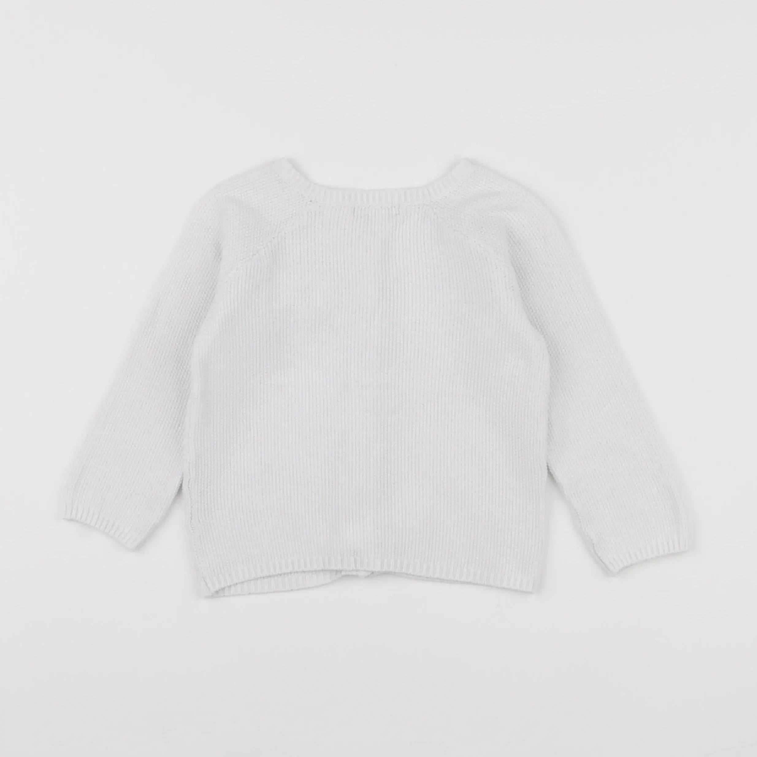 Vertbaudet - gilet blanc - 24 mois