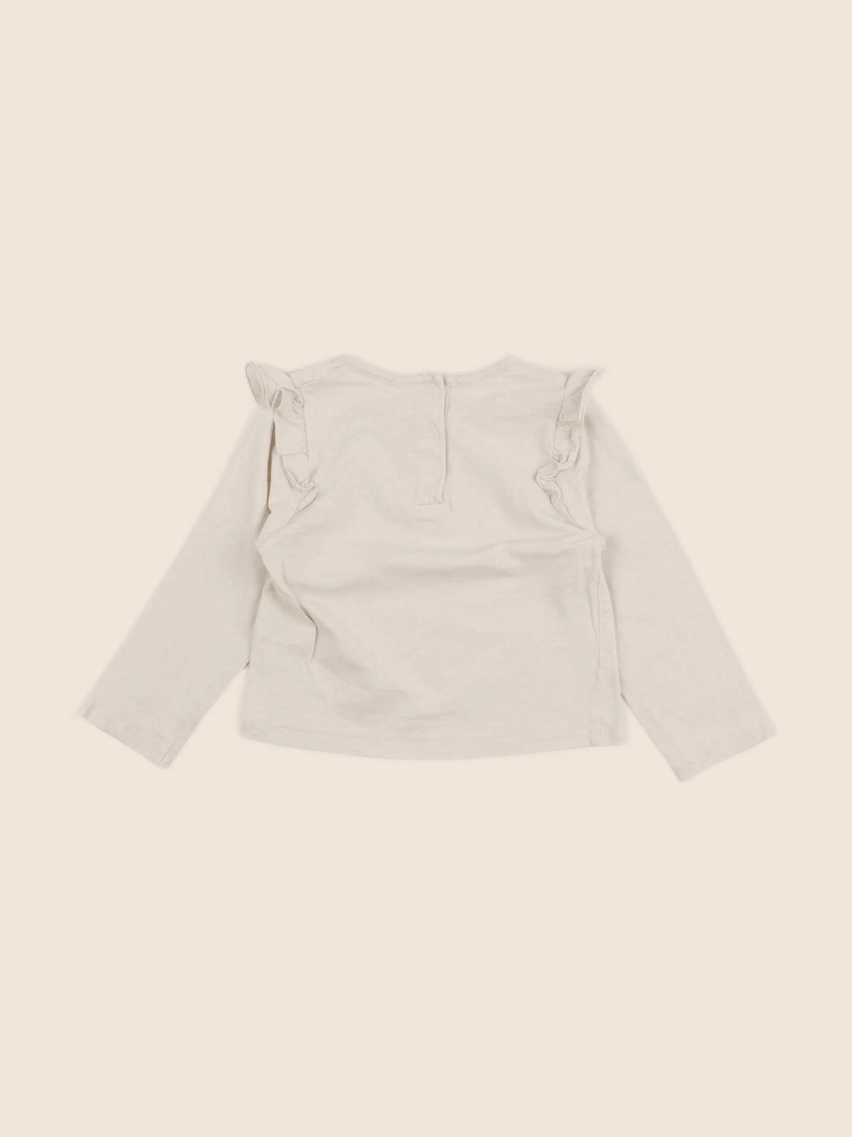 Vertbaudet - tee-shirt beige - 24 mois