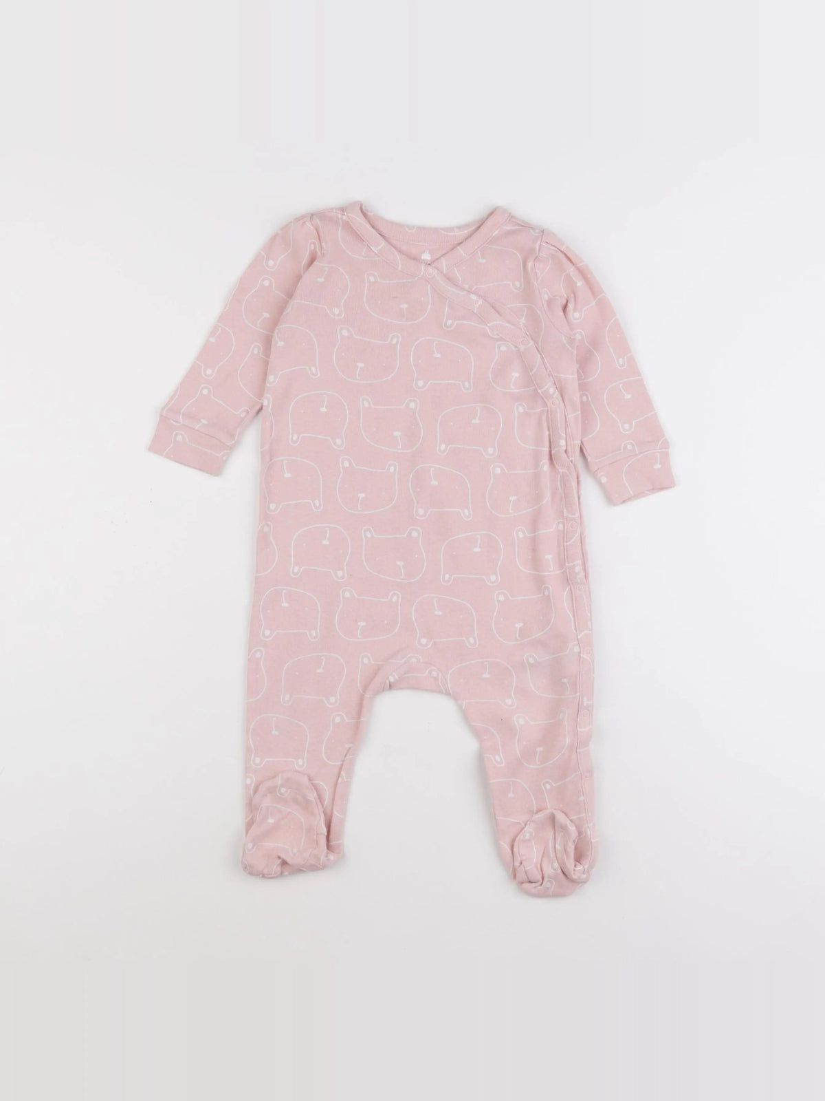 GAP - pyjama coton rose - 9/12 mois