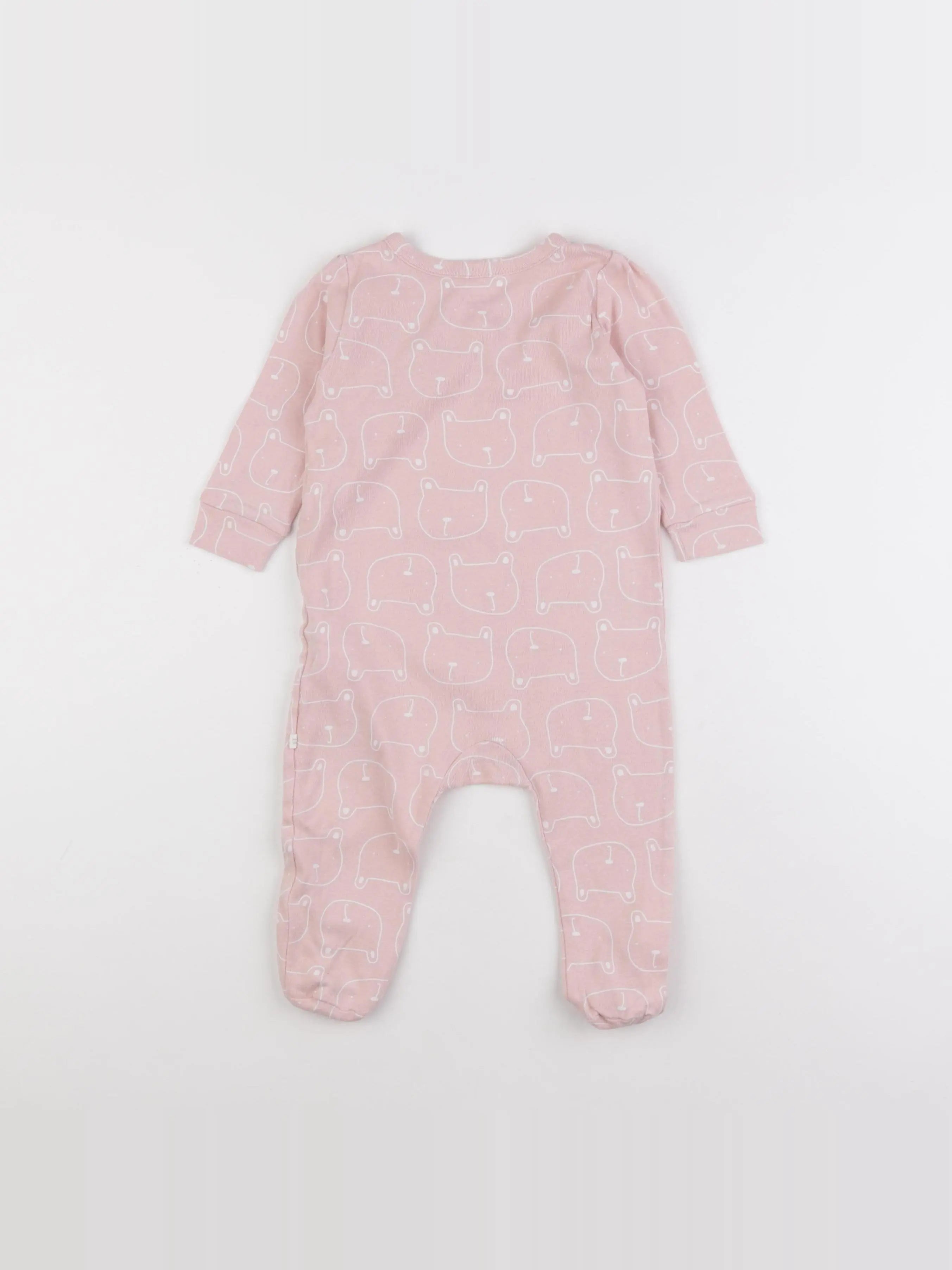 GAP - pyjama coton rose - 9/12 mois