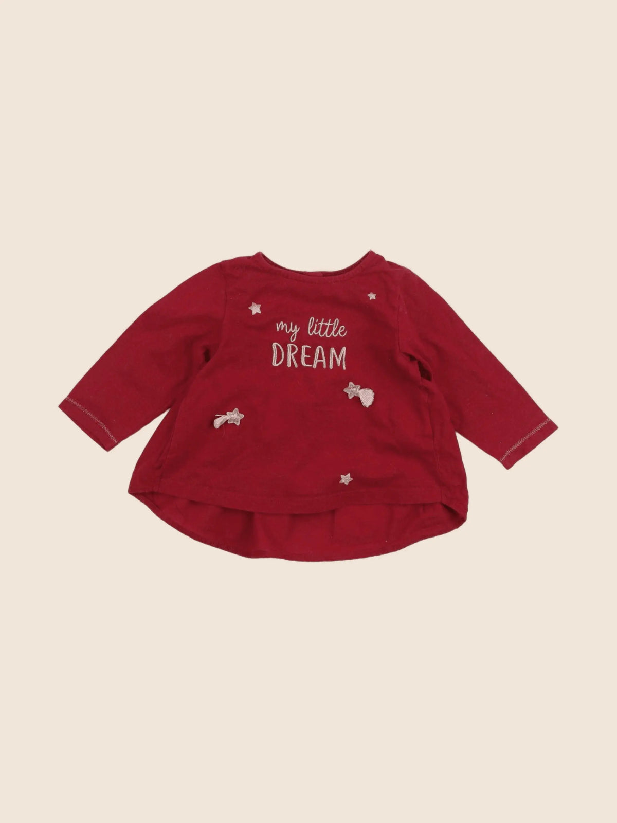 Tape à l'oeil - tee-shirt rouge - 6 mois