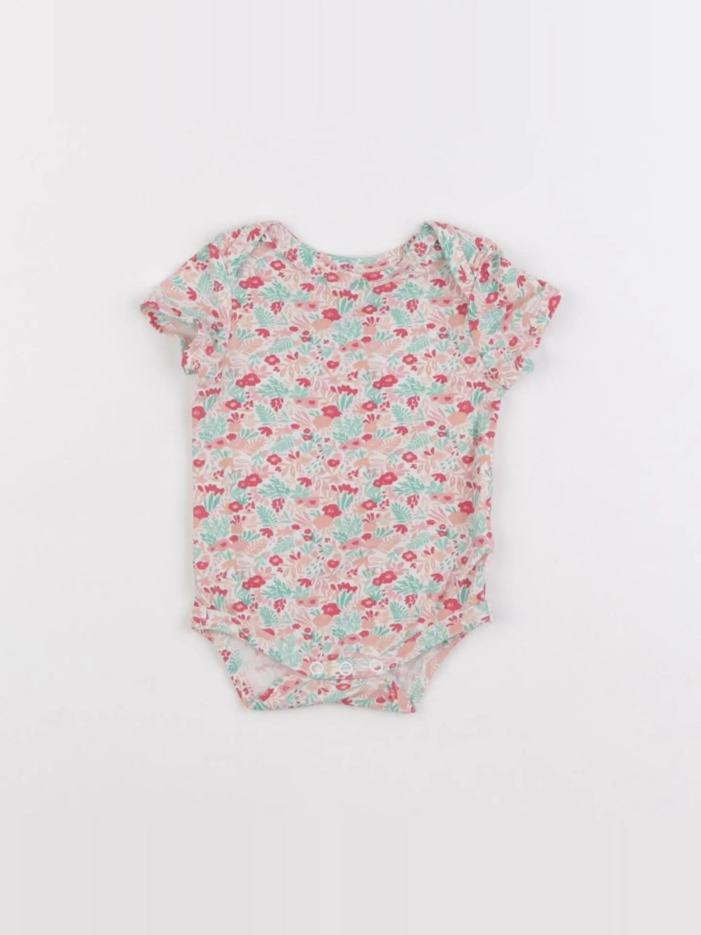 Tape à l'oeil - body rose - 1 mois