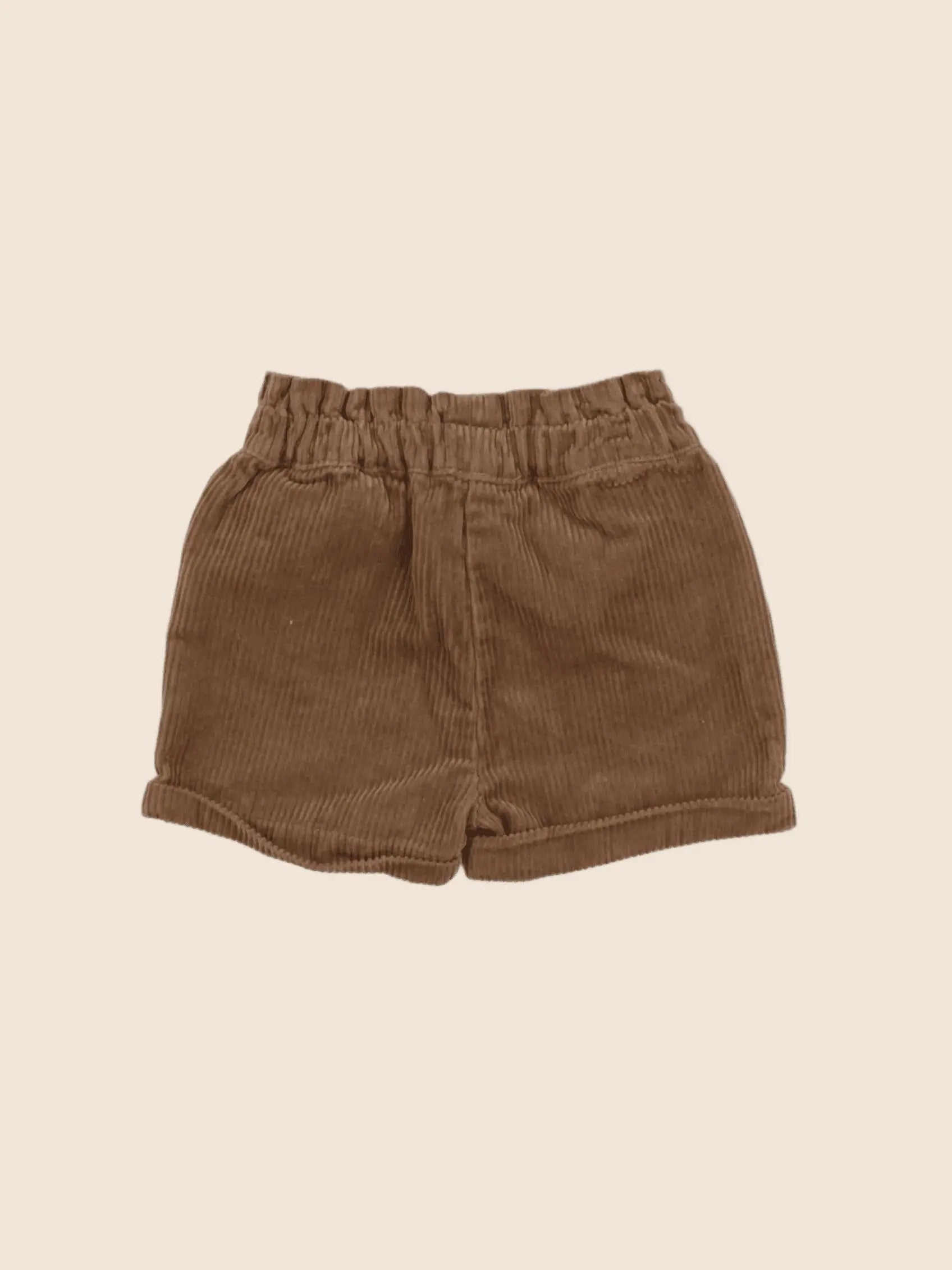 Vertbaudet - short marron - 6 mois