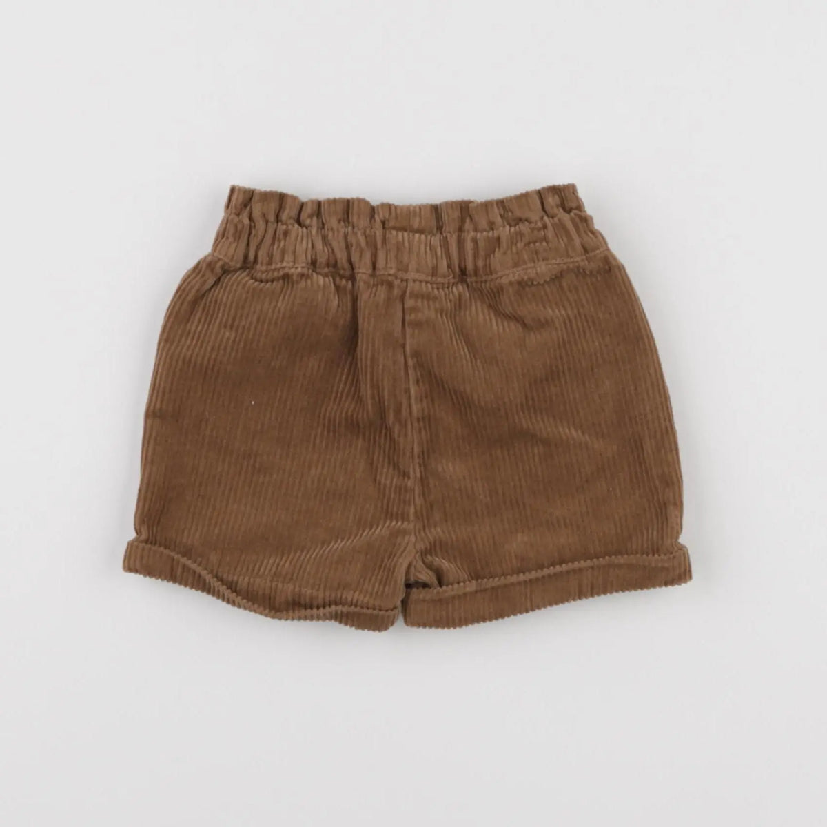 Vertbaudet - short marron - 6 mois