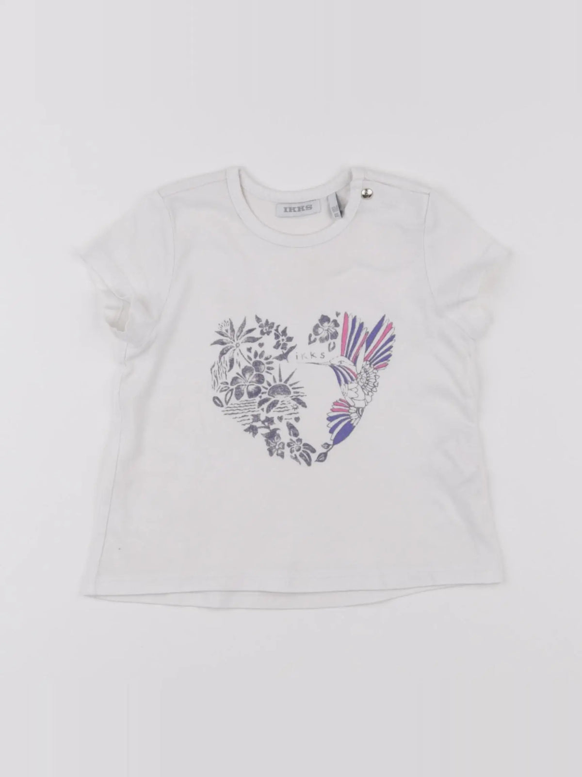 IKKS - tee-shirt multicolore - 18 mois