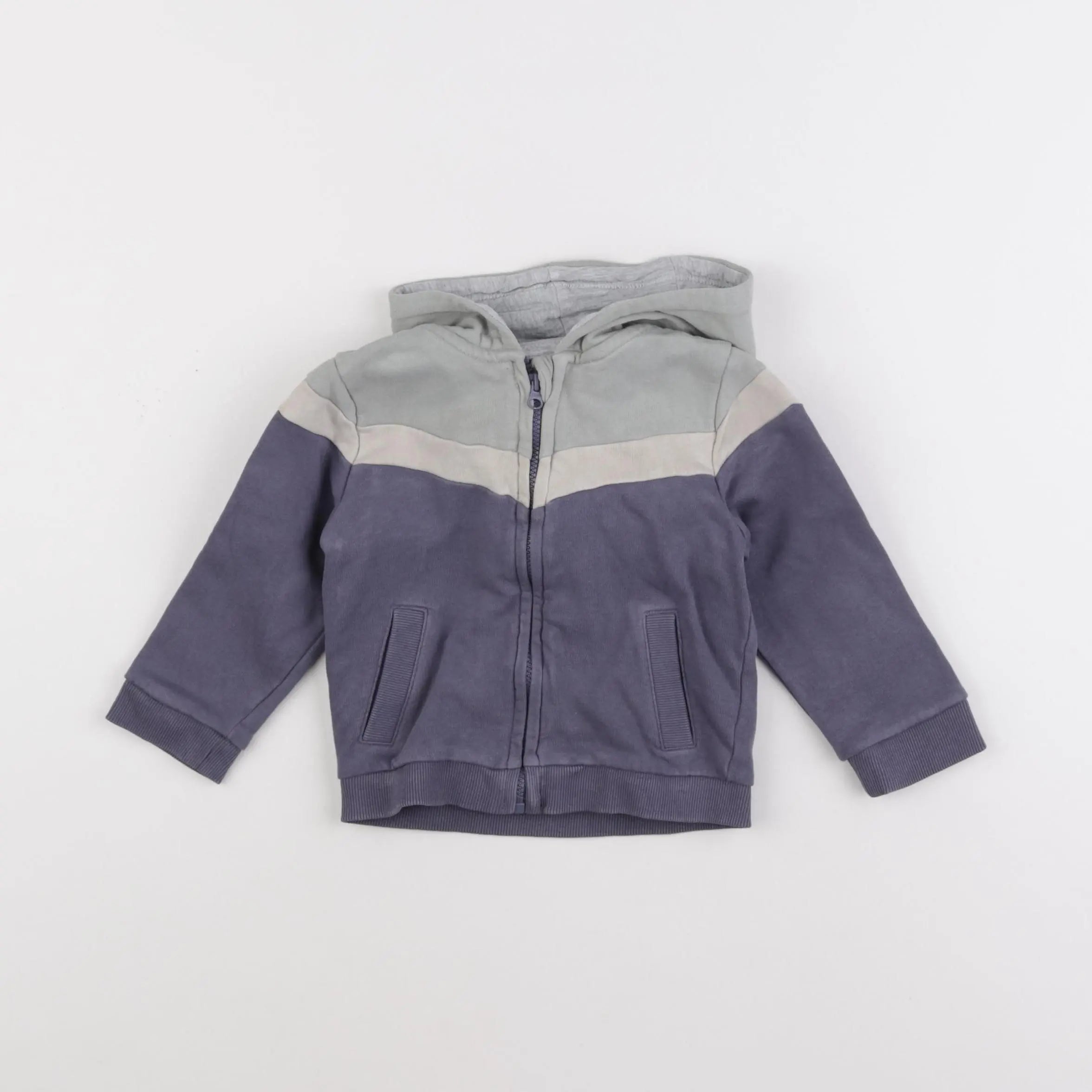 Vertbaudet - sweat multicolore - 18 mois