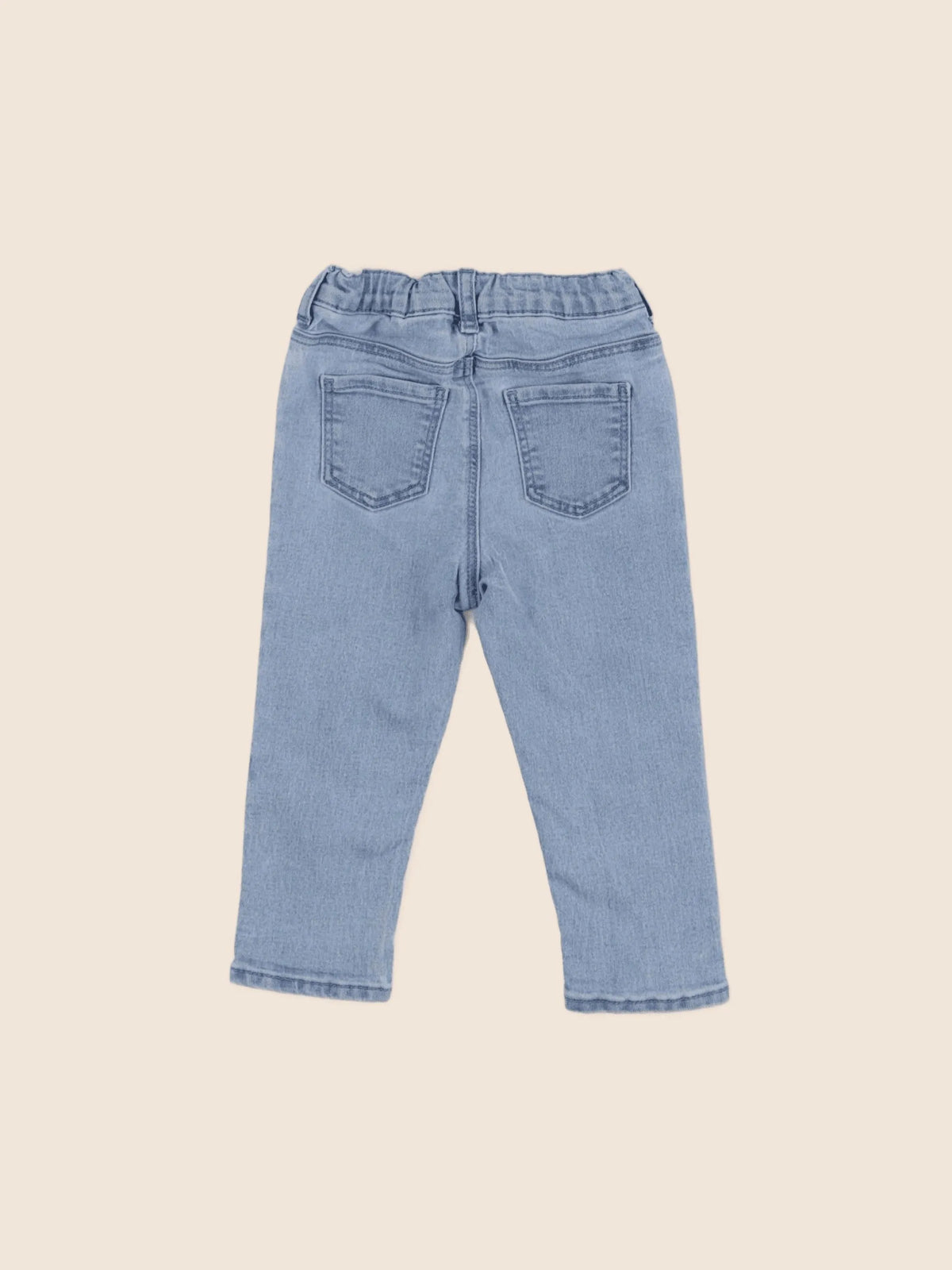 H&M - jegging bleu - 12/18 mois
