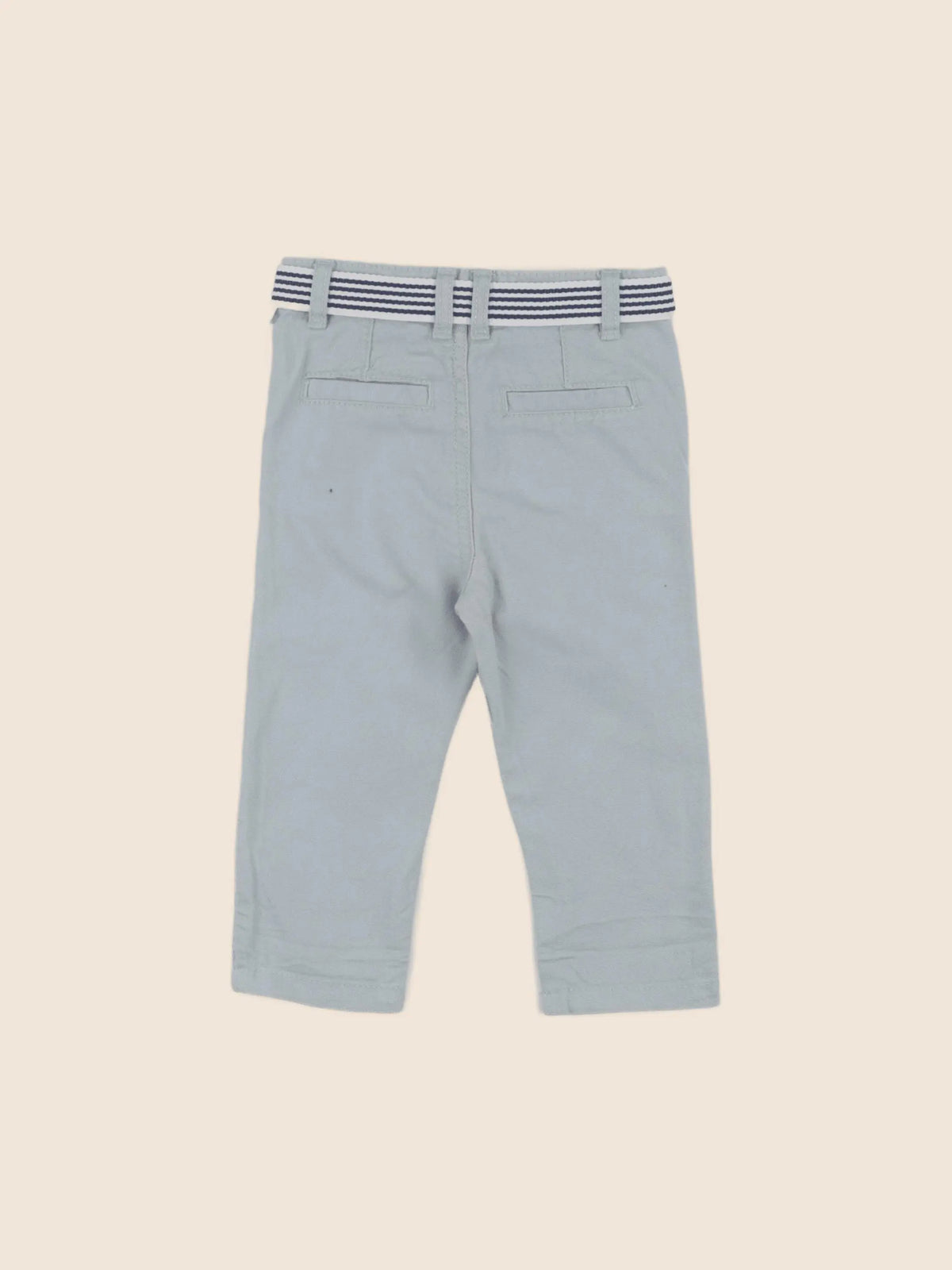 Vertbaudet - pantalon vert - 9 mois