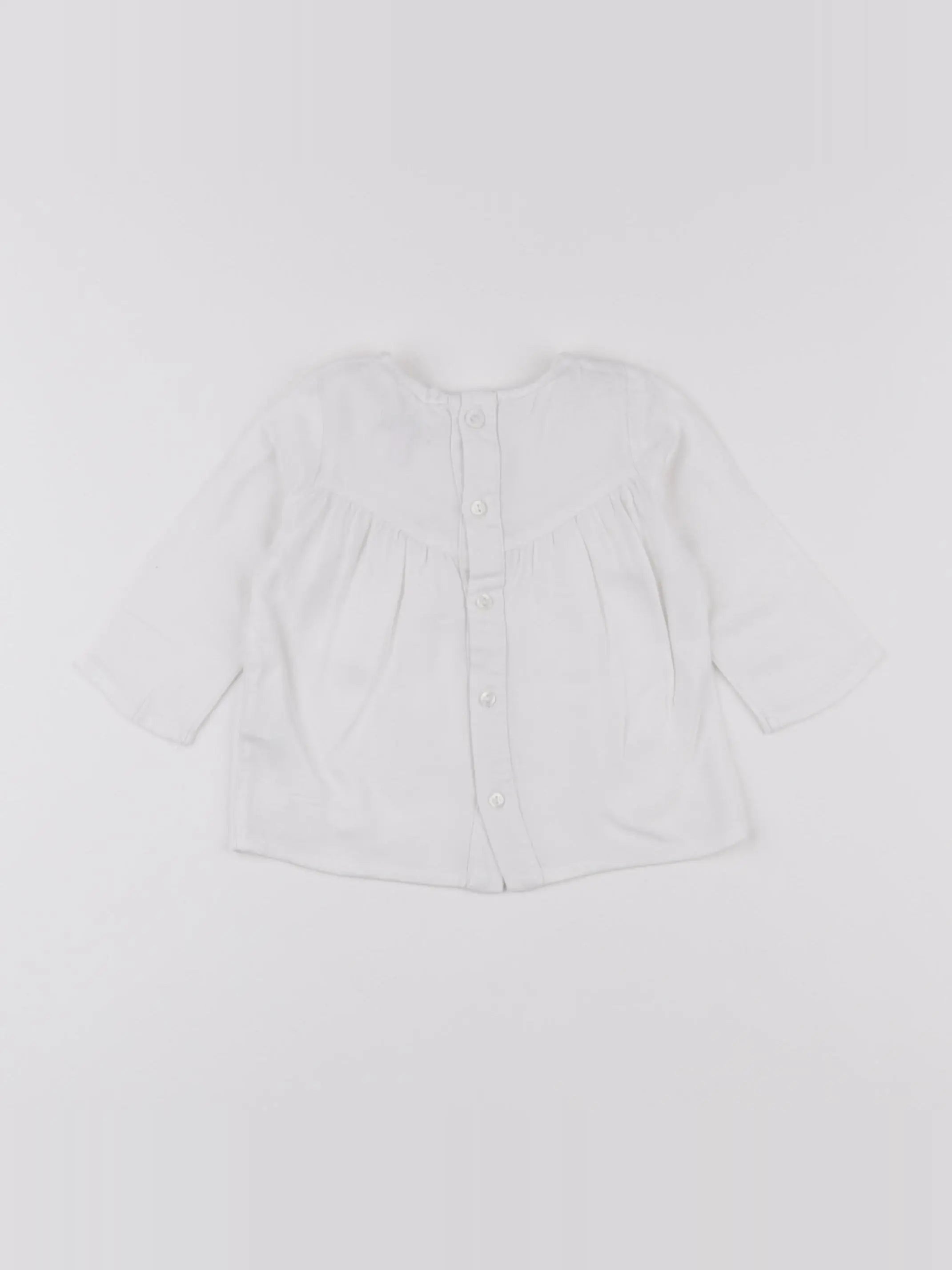 IKKS - blouse blanc - 6 mois