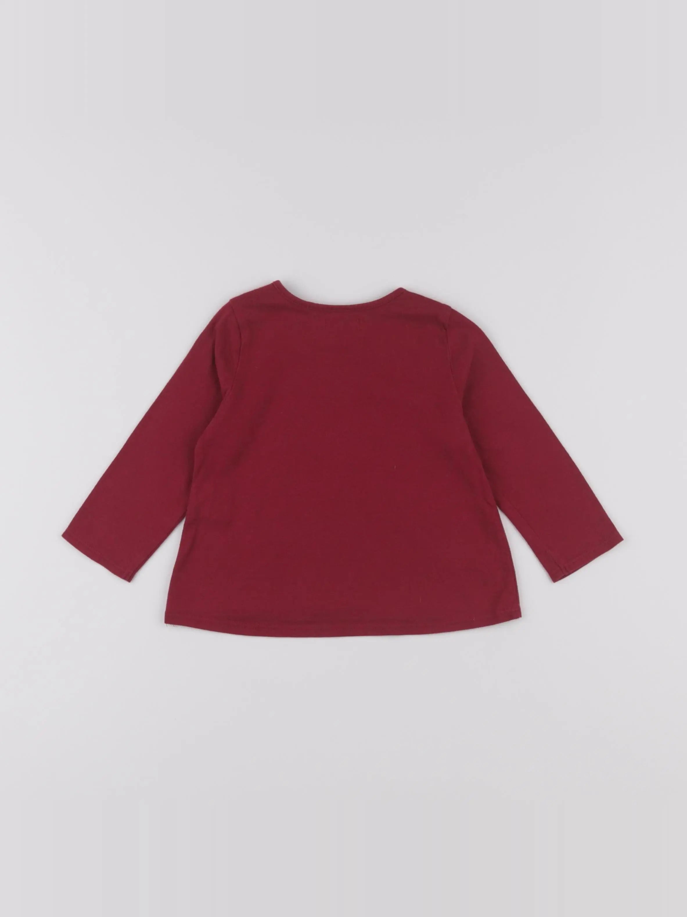IKKS - tee-shirt rouge - 12 mois