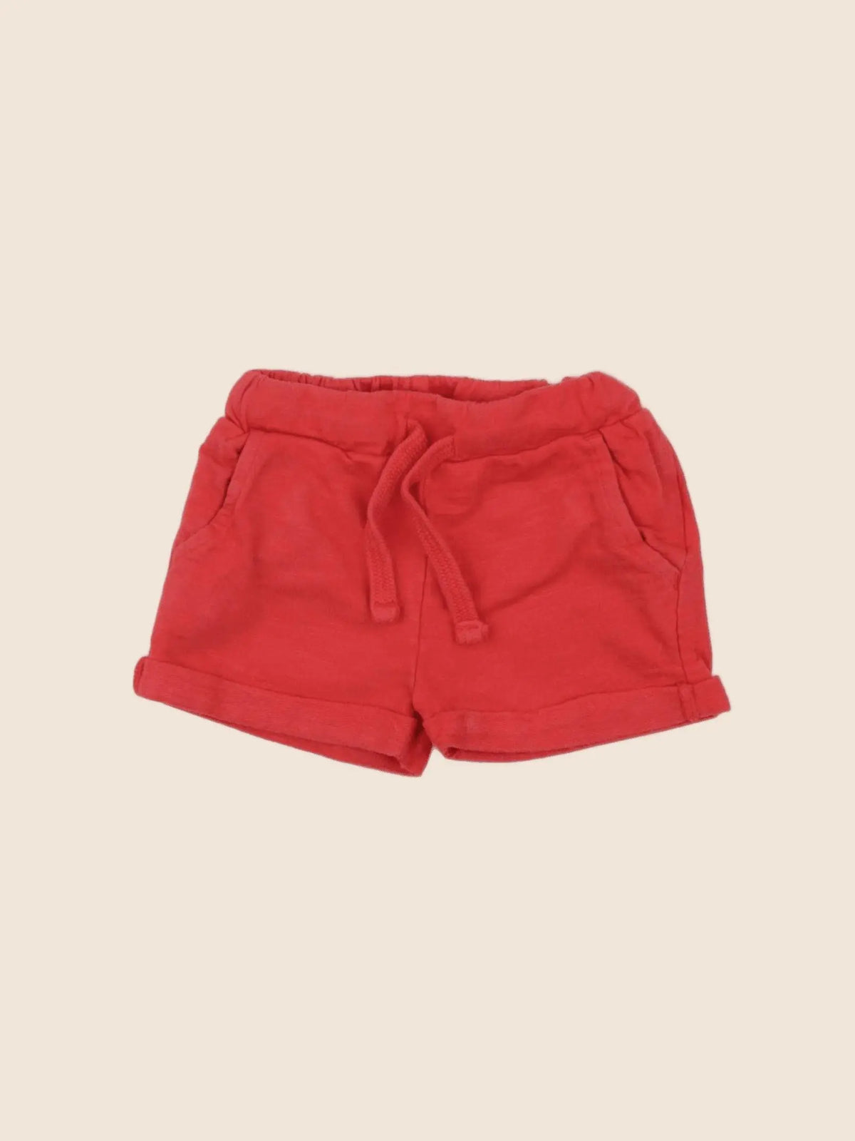 Boutchou - short rouge - 9 mois