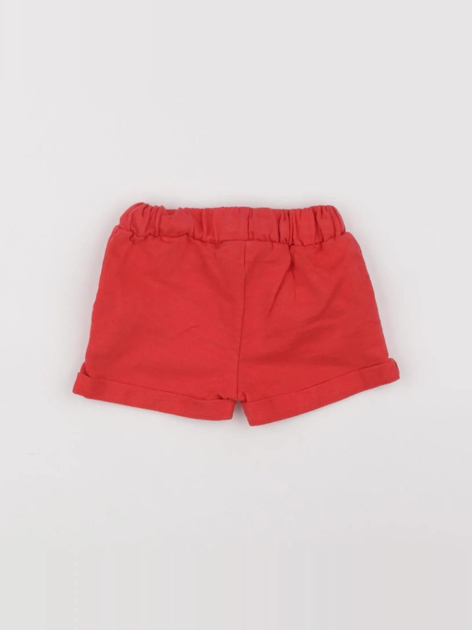 Boutchou - short rouge - 9 mois