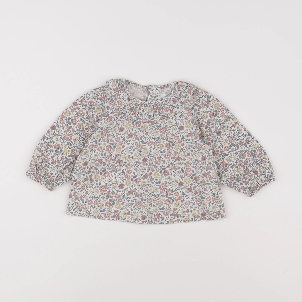 Vertbaudet - blouse multicolore - 12 mois