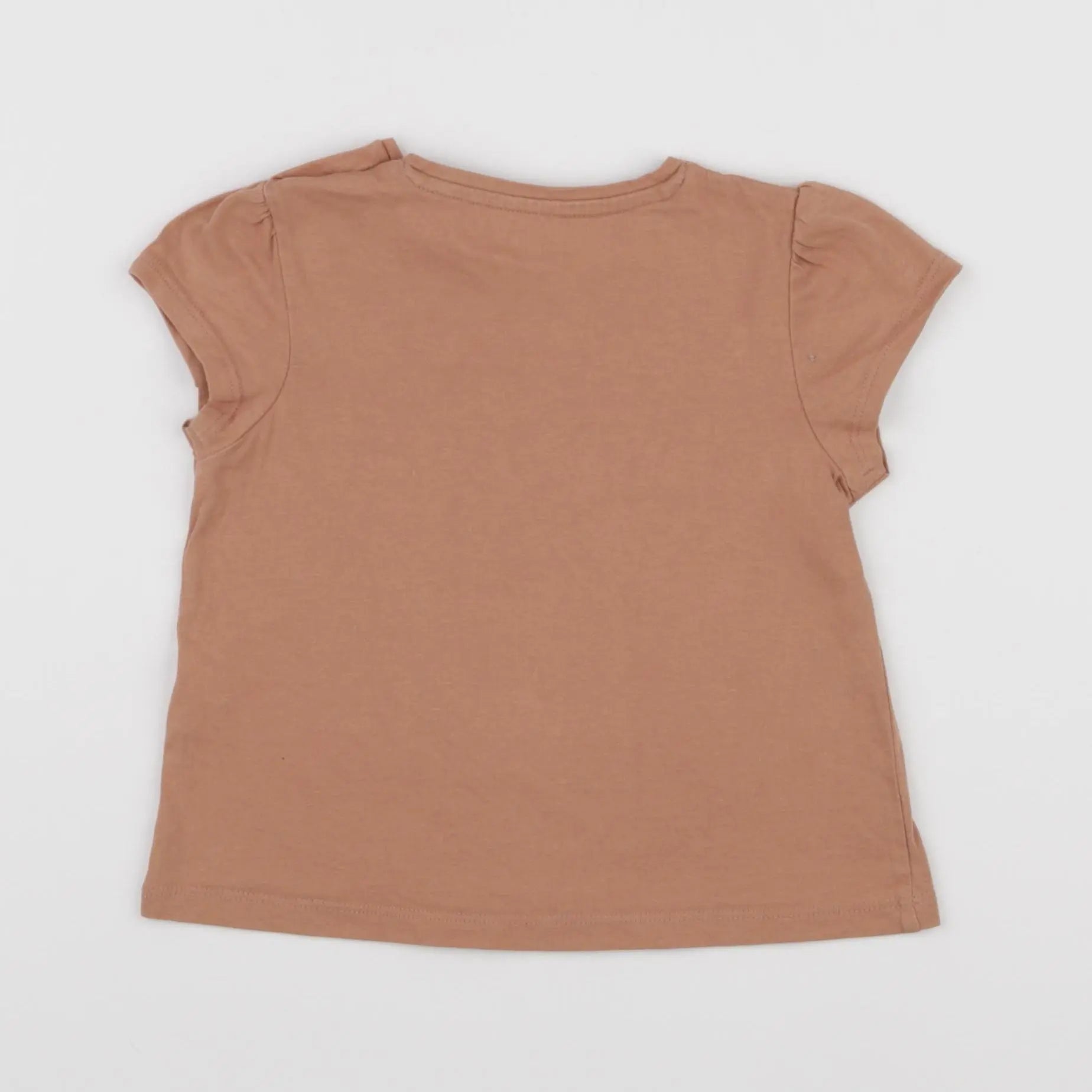 Vertbaudet - tee-shirt rose - 2 ans
