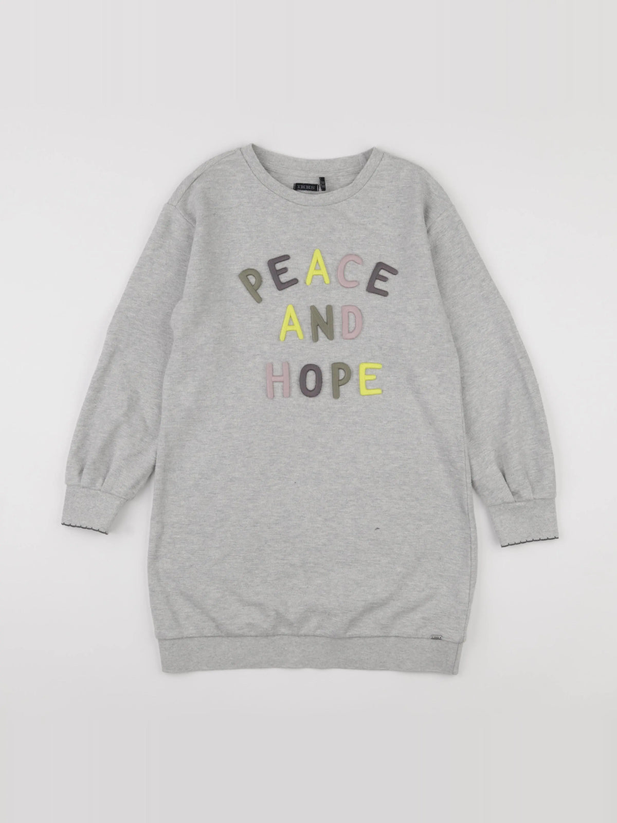 IKKS - robe gris - 10 ans