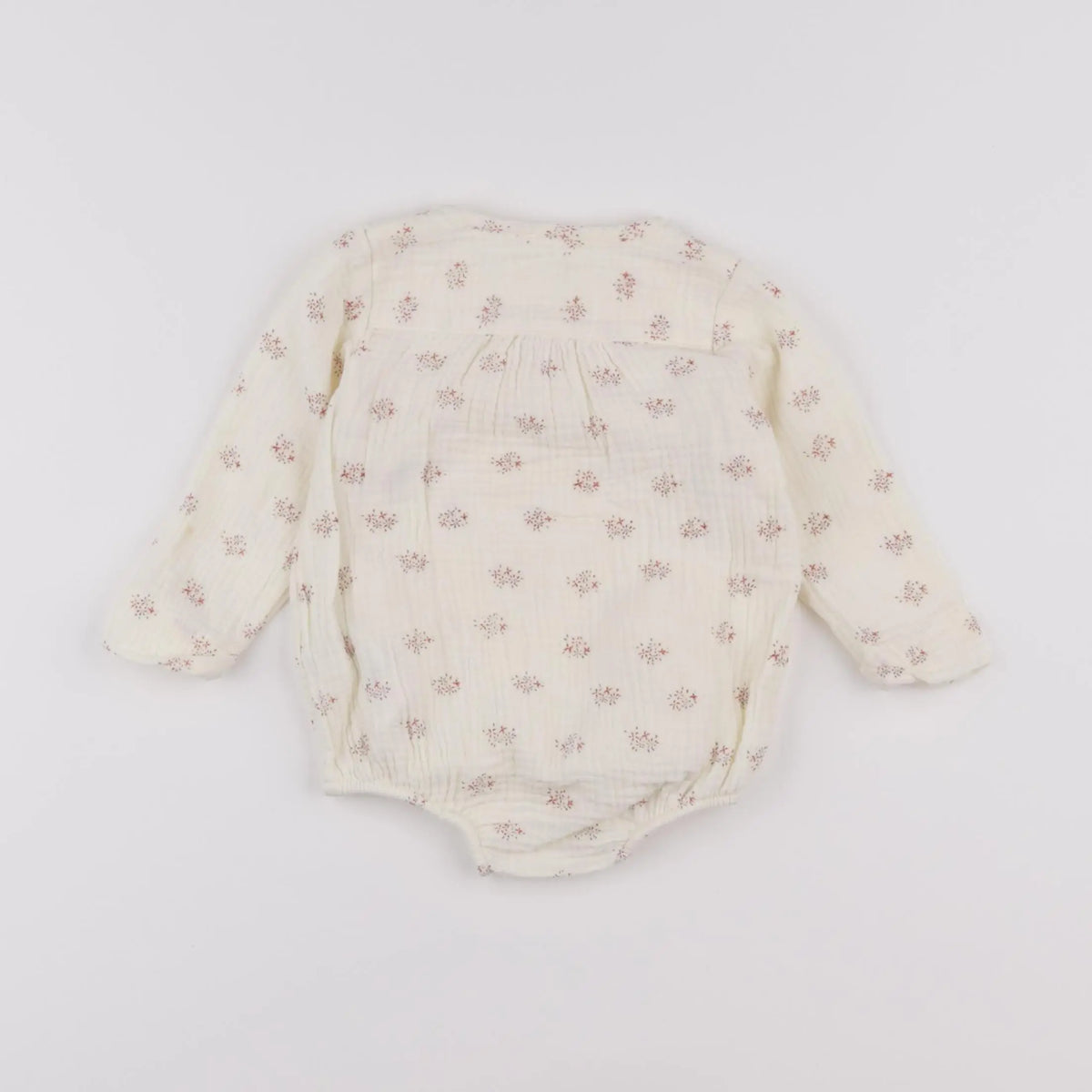 Vertbaudet - combinaison beige - 6 mois
