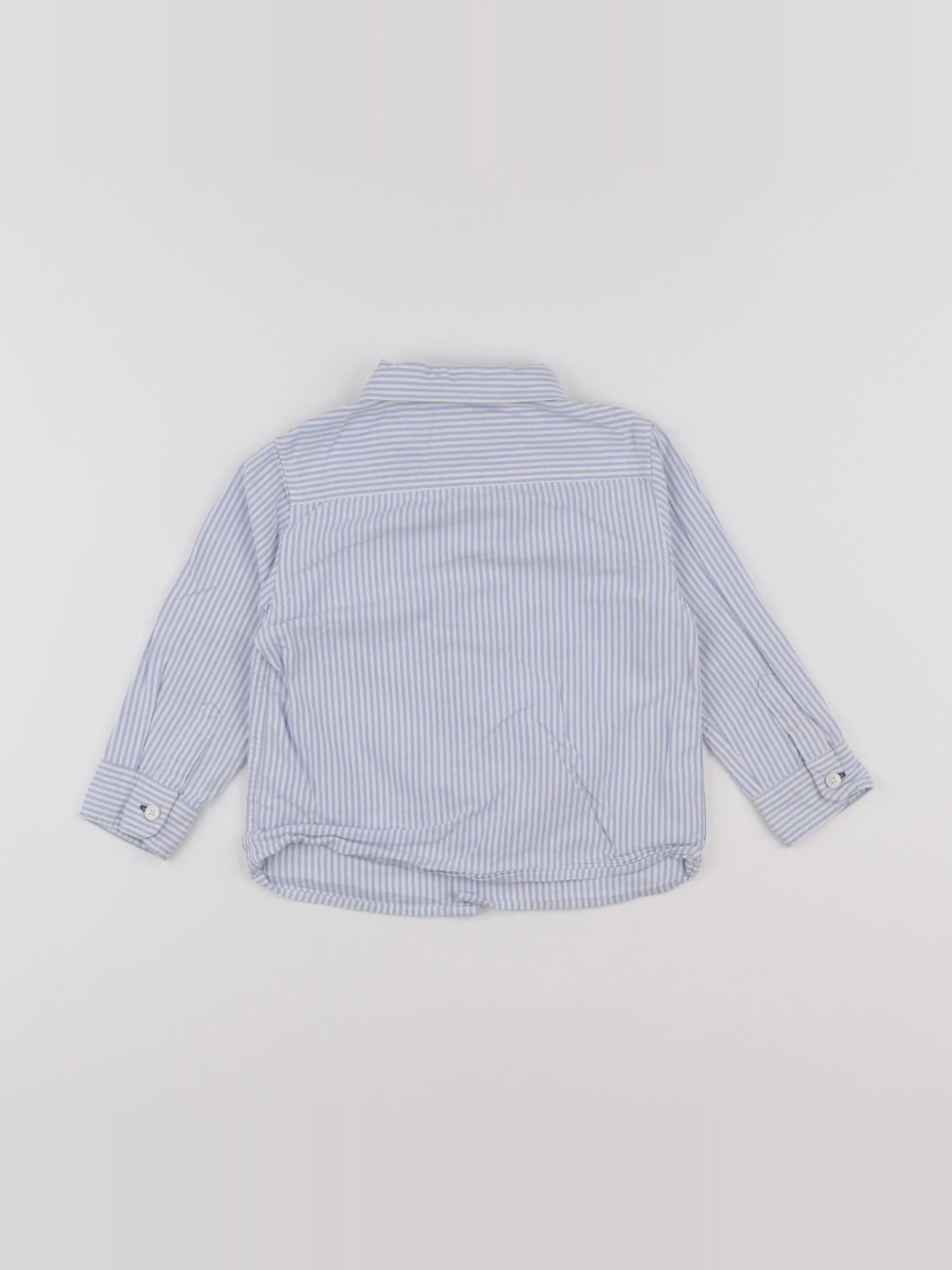 Mango - chemise bleu - 18/24 mois